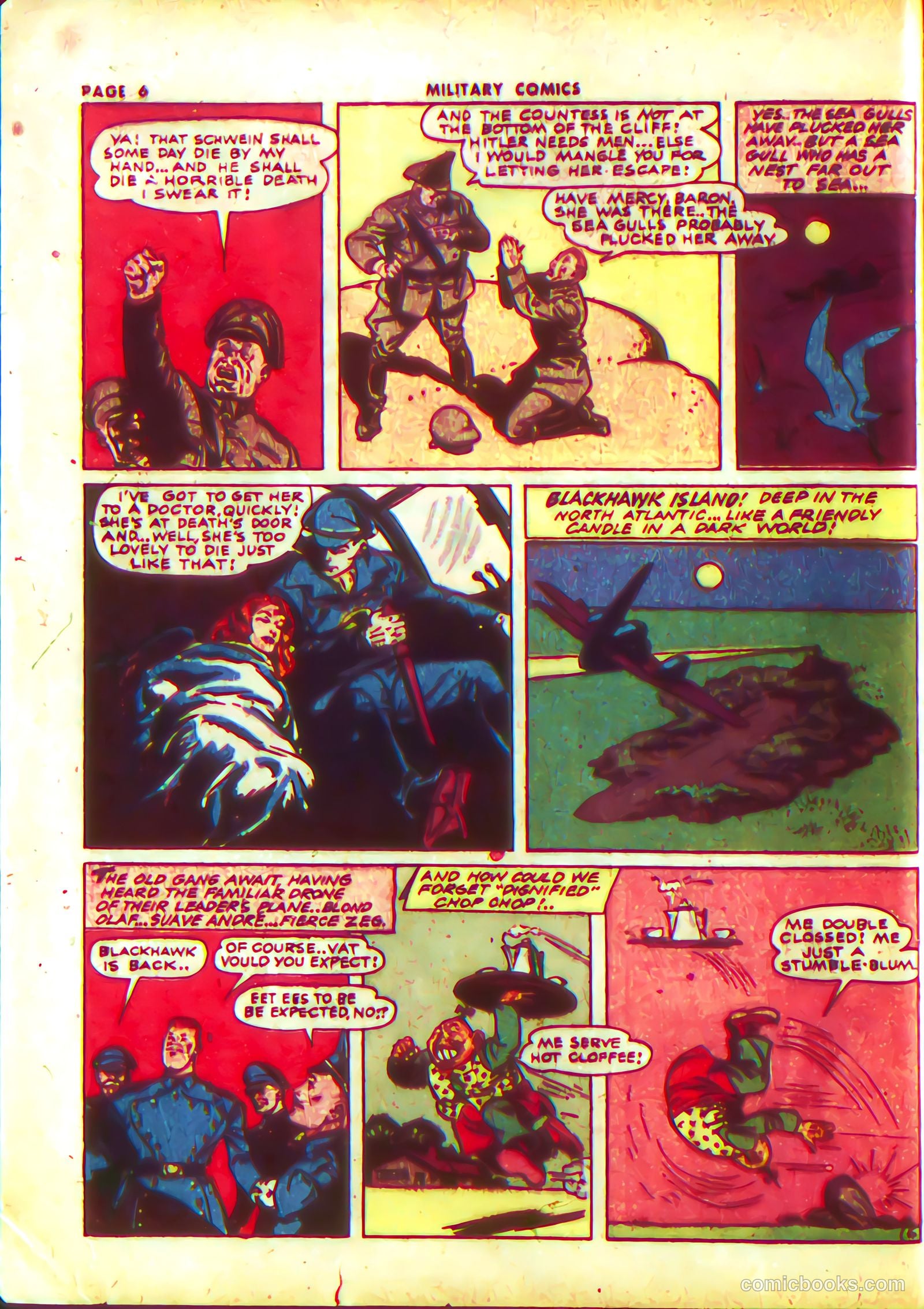 Military Comics #13 — page 8 of 68