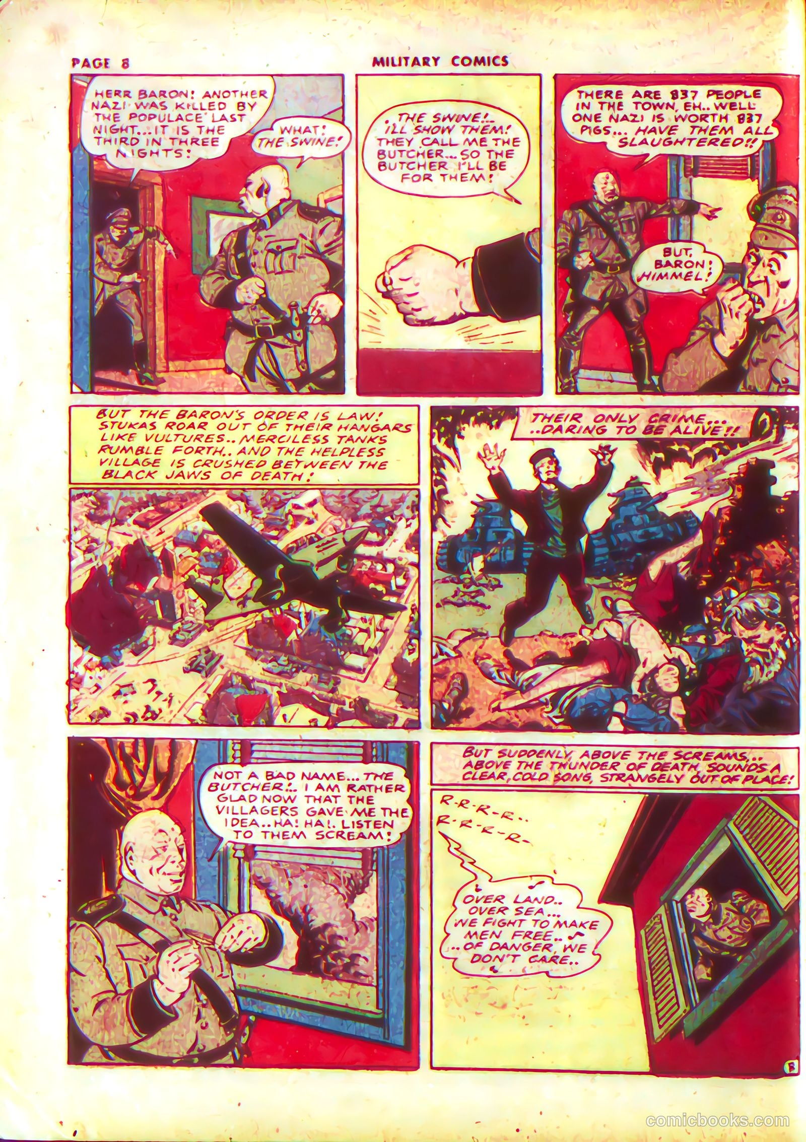 Military Comics #13 — page 10 of 68