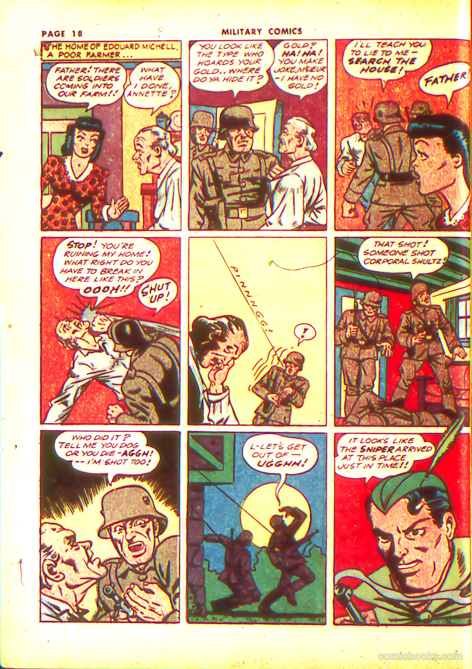 Military Comics #13 — page 20 of 68