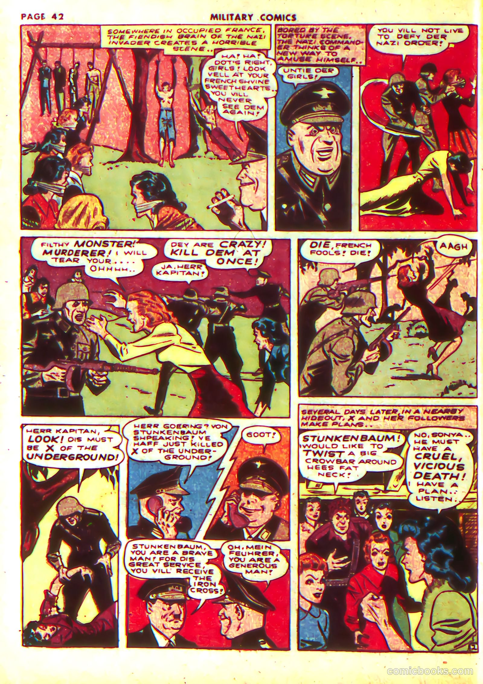 Military Comics #13 — page 44 of 68