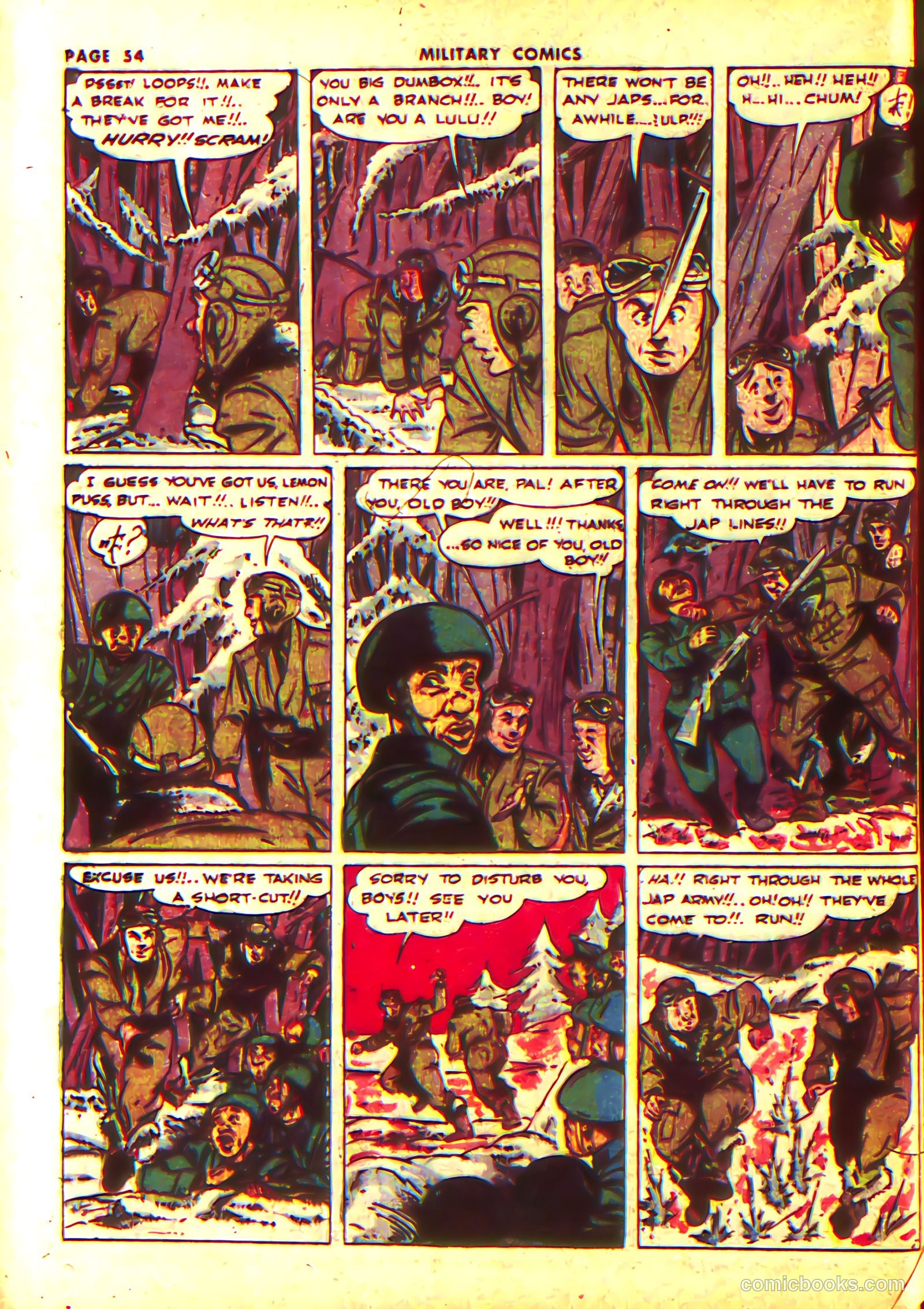 Military Comics #13 — page 56 of 68