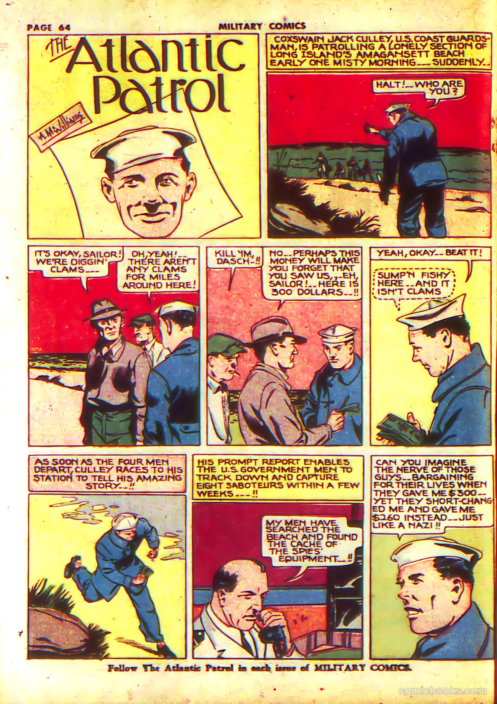 Military Comics #13 — page 66 of 68