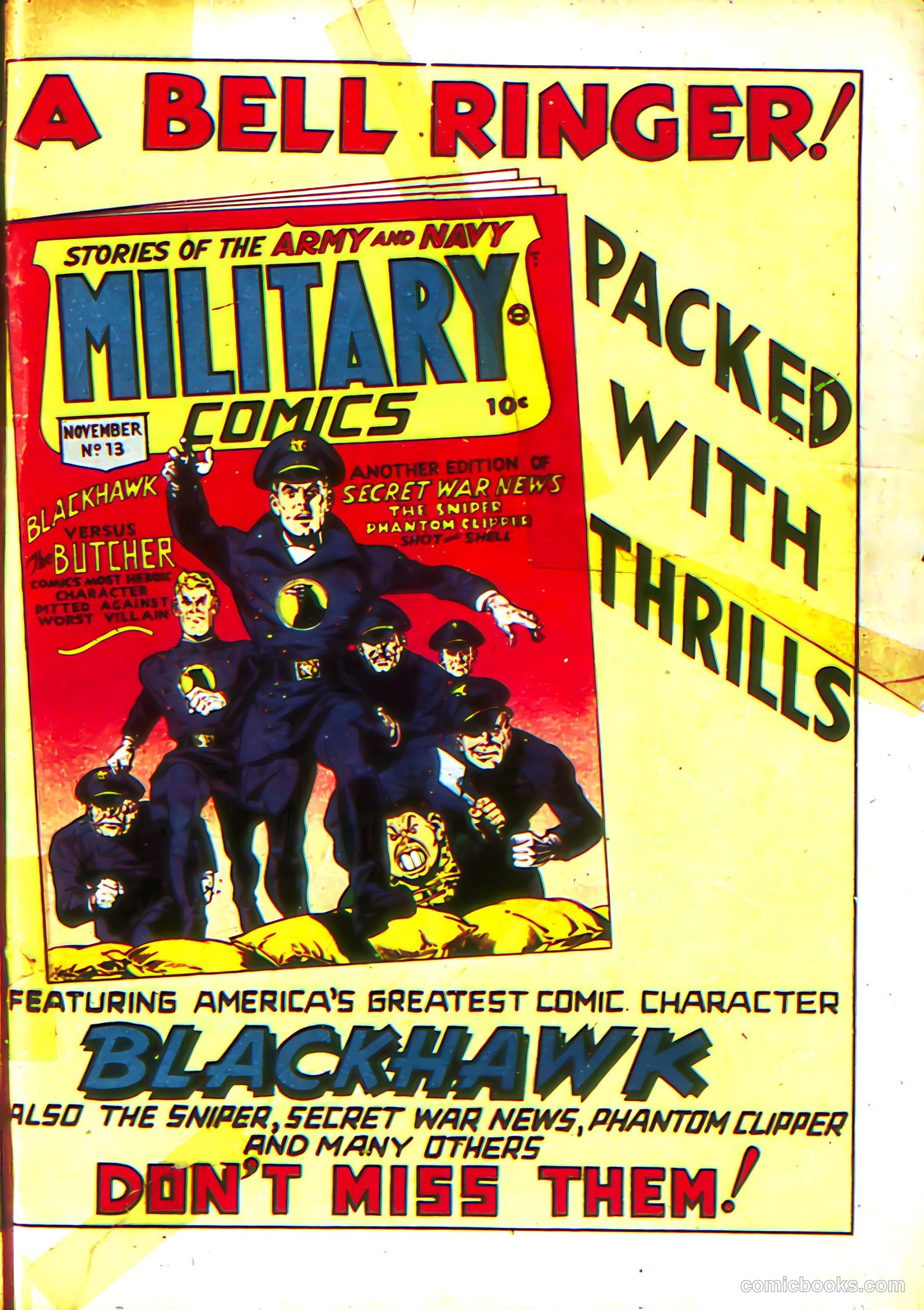 Military Comics #13 — page 67 of 68