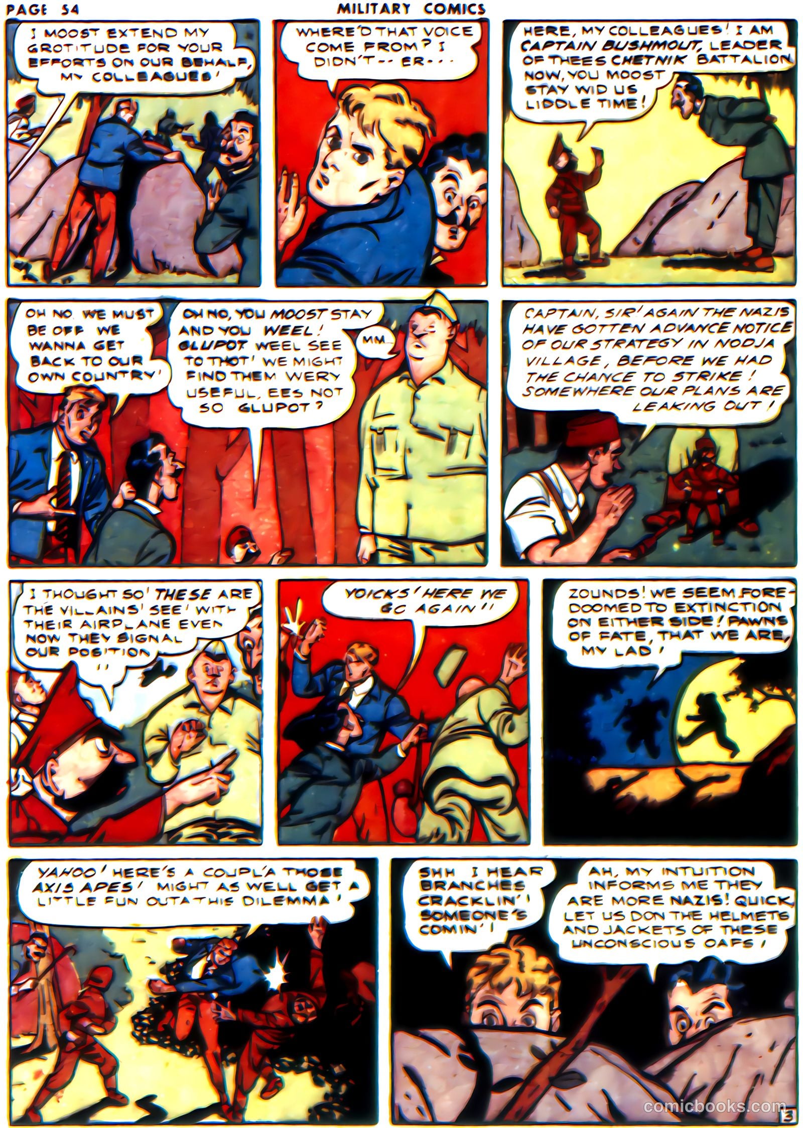 Military Comics #14 — page 56 of 68
