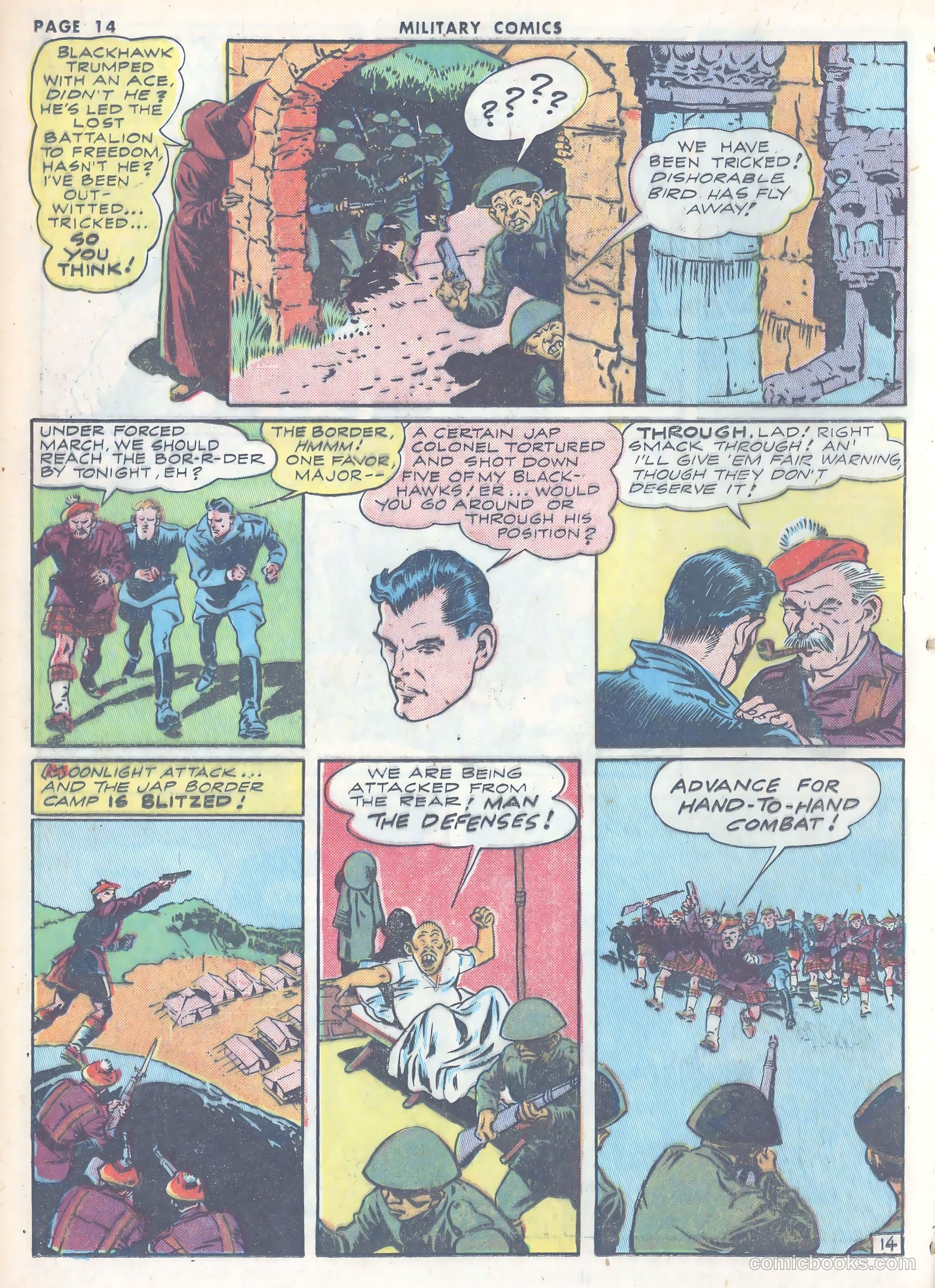 Military Comics #15 — page 16 of 68