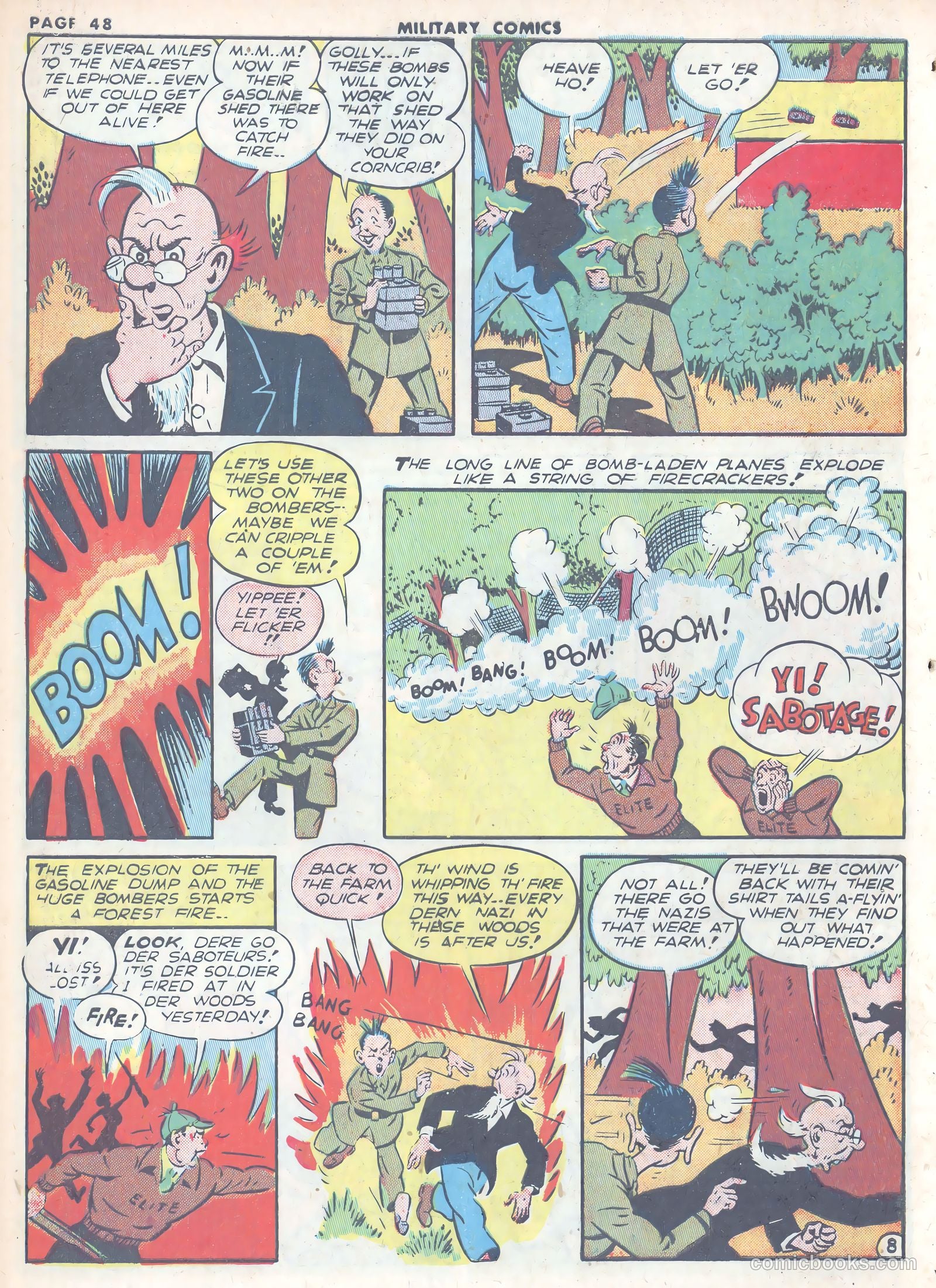 Military Comics #15 — page 50 of 68