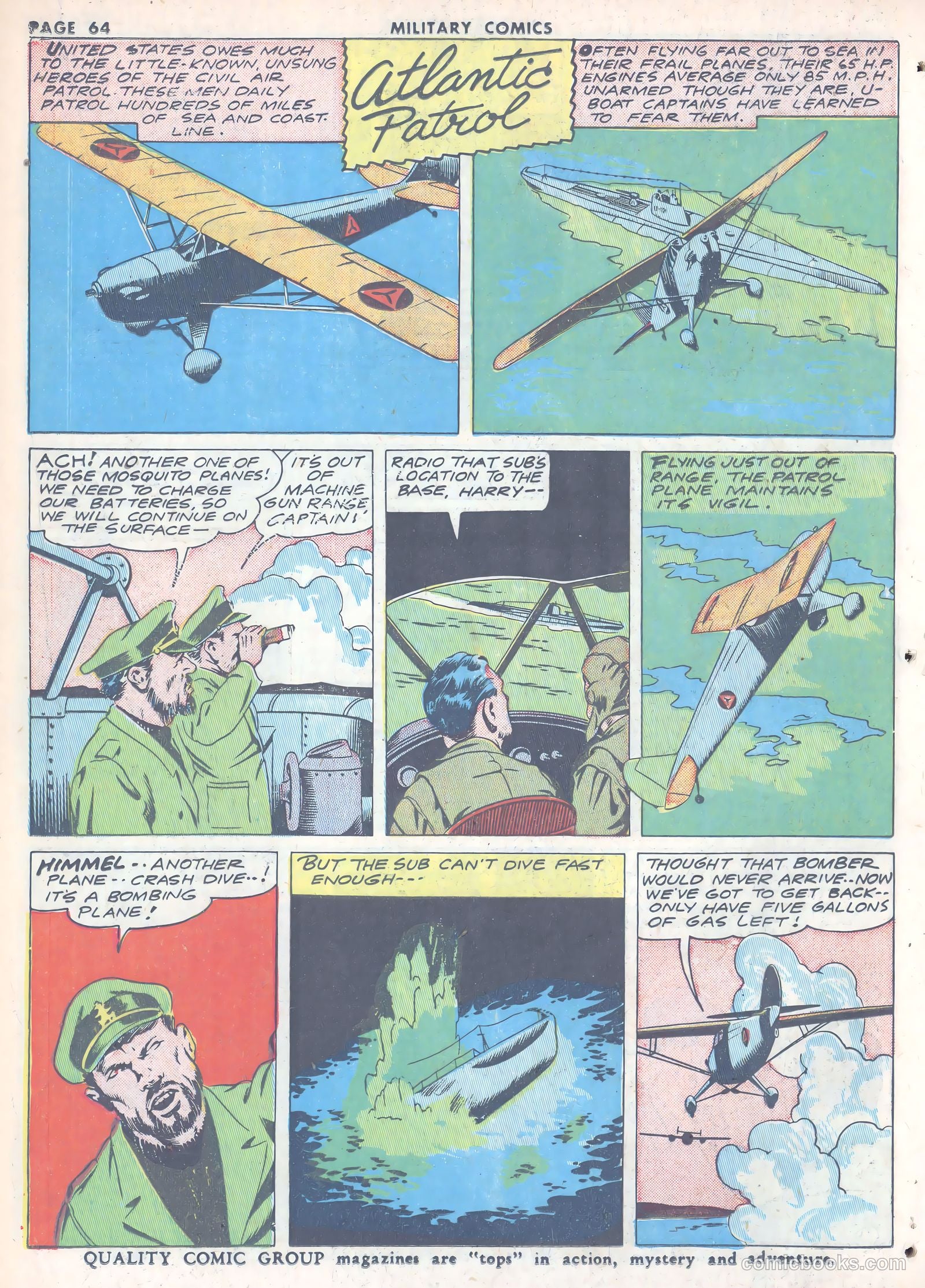 Military Comics #15 — page 66 of 68