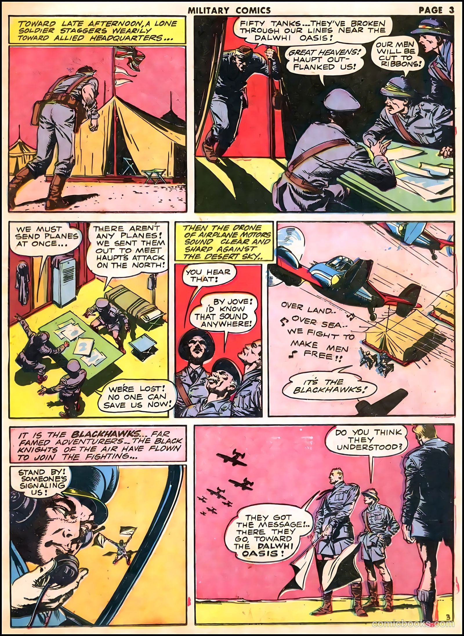 Military Comics #16 — page 5 of 67