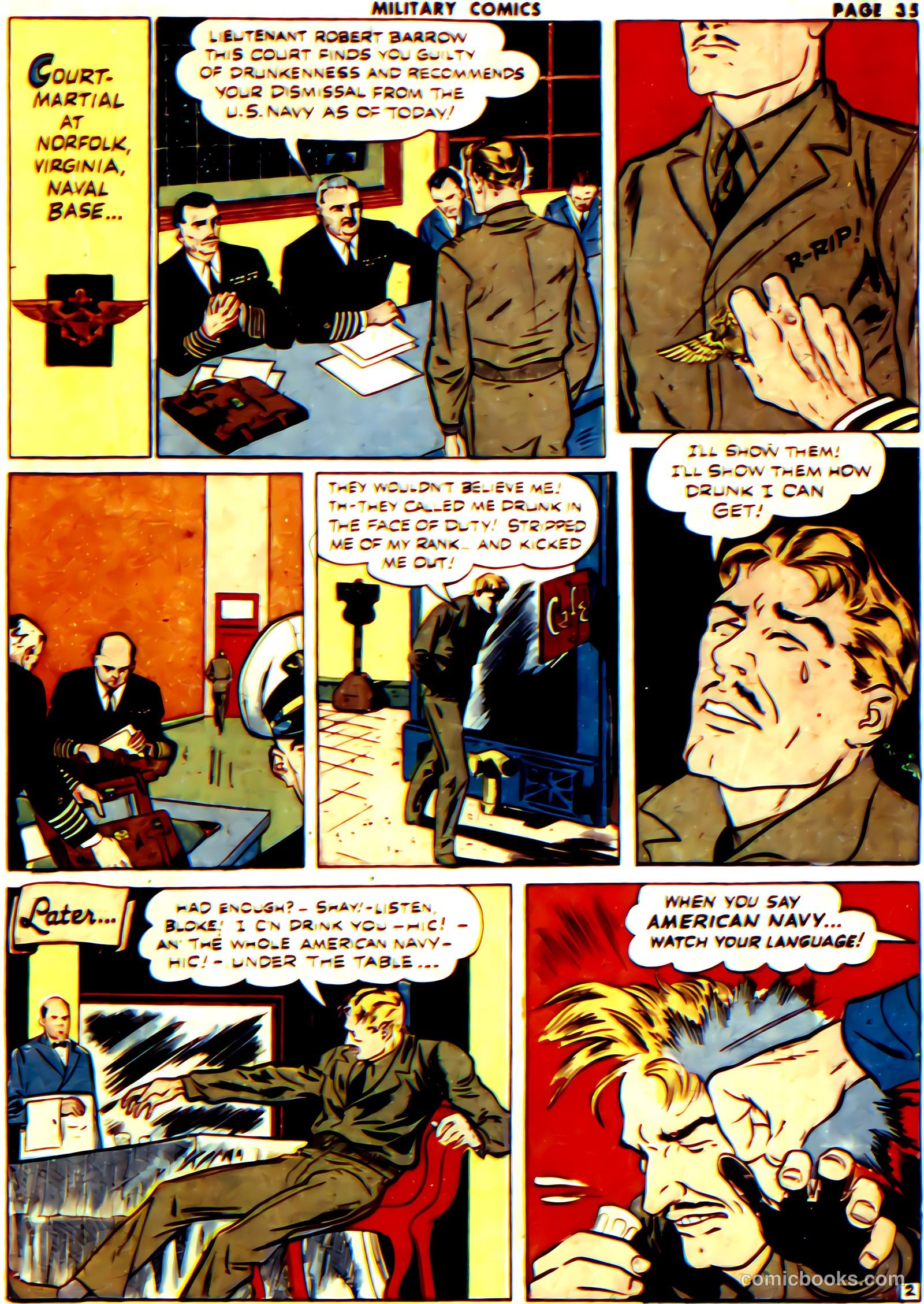 Military Comics #16 — page 36 of 67