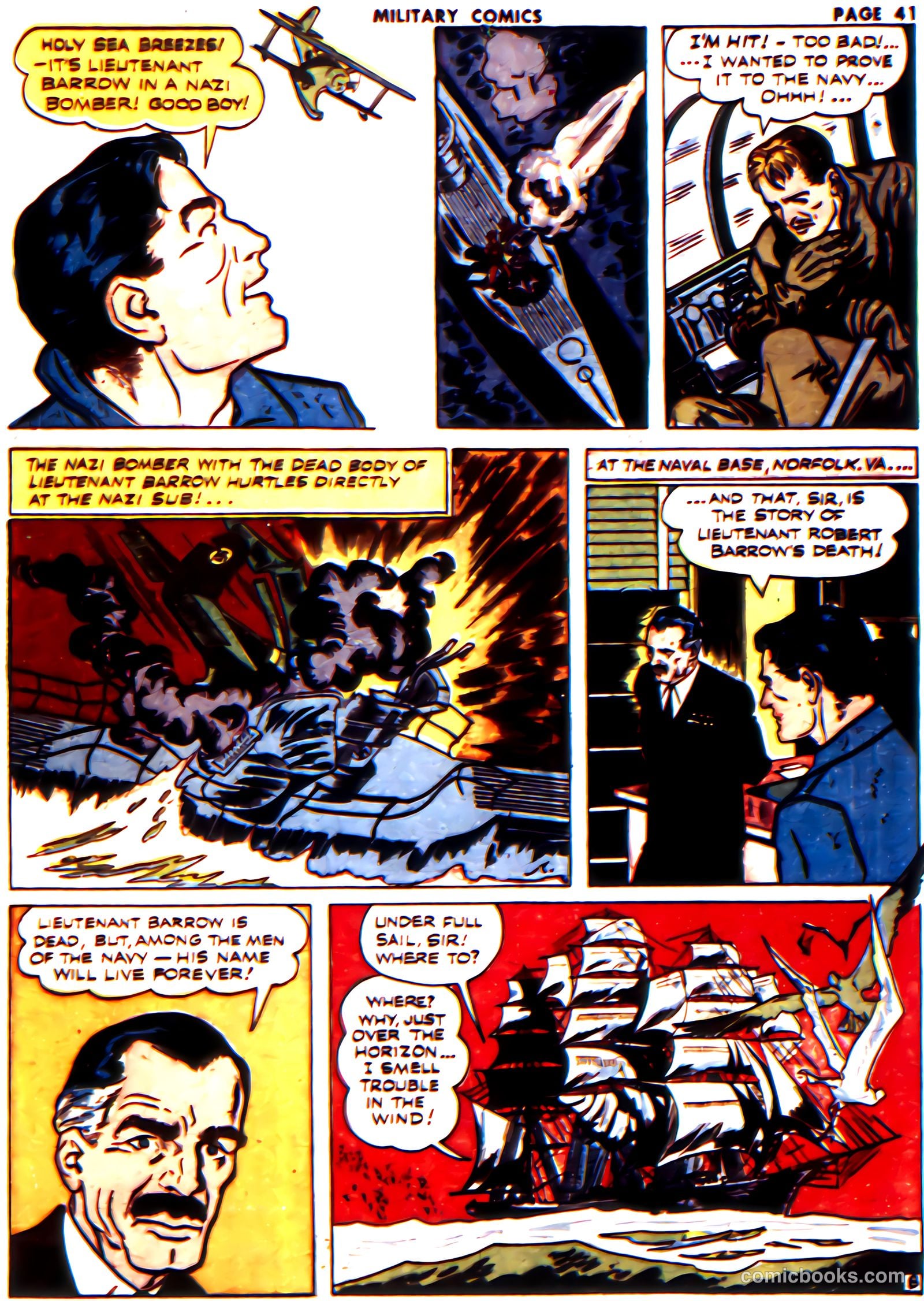Military Comics #16 — page 42 of 67