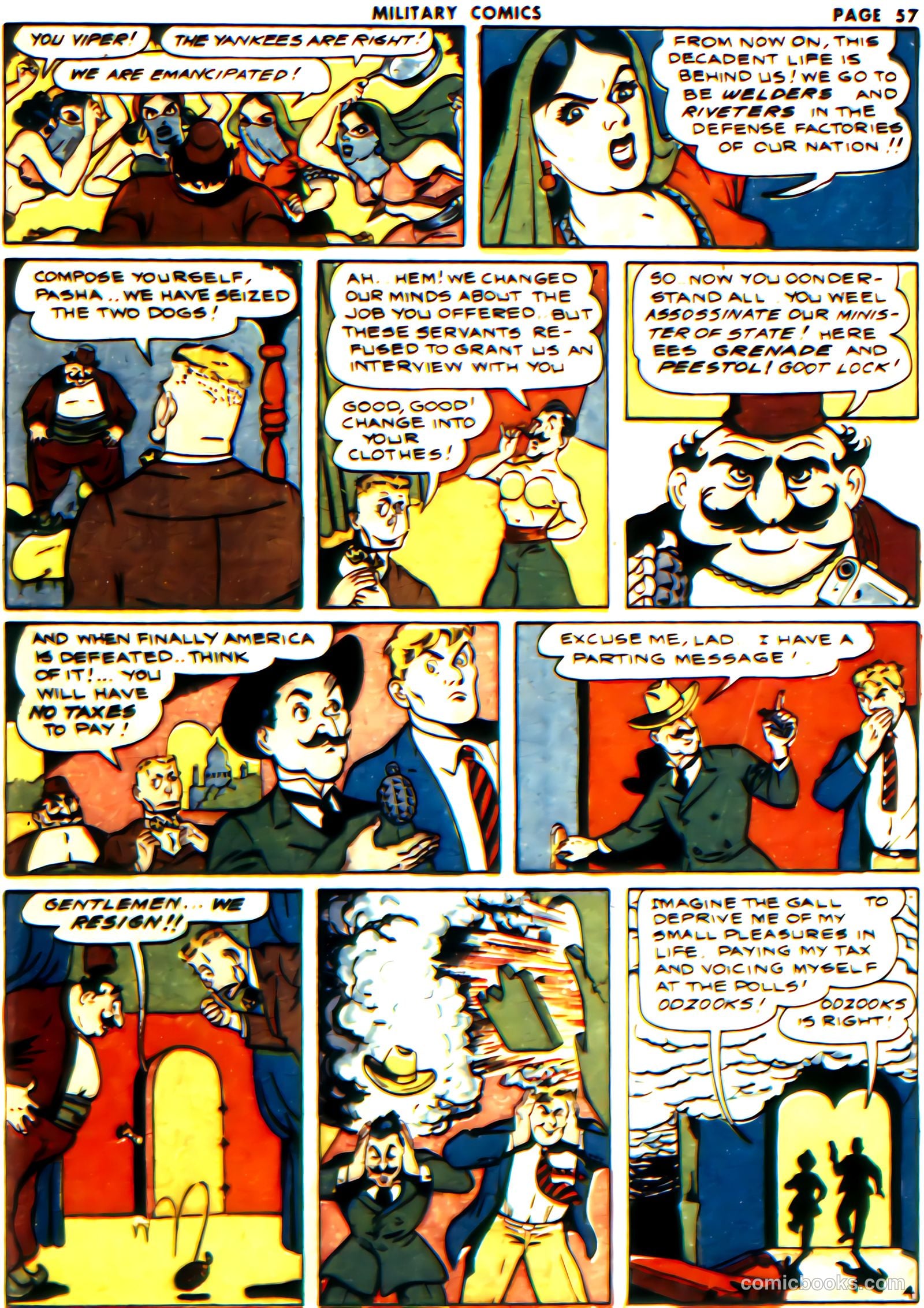 Military Comics #16 — page 58 of 67