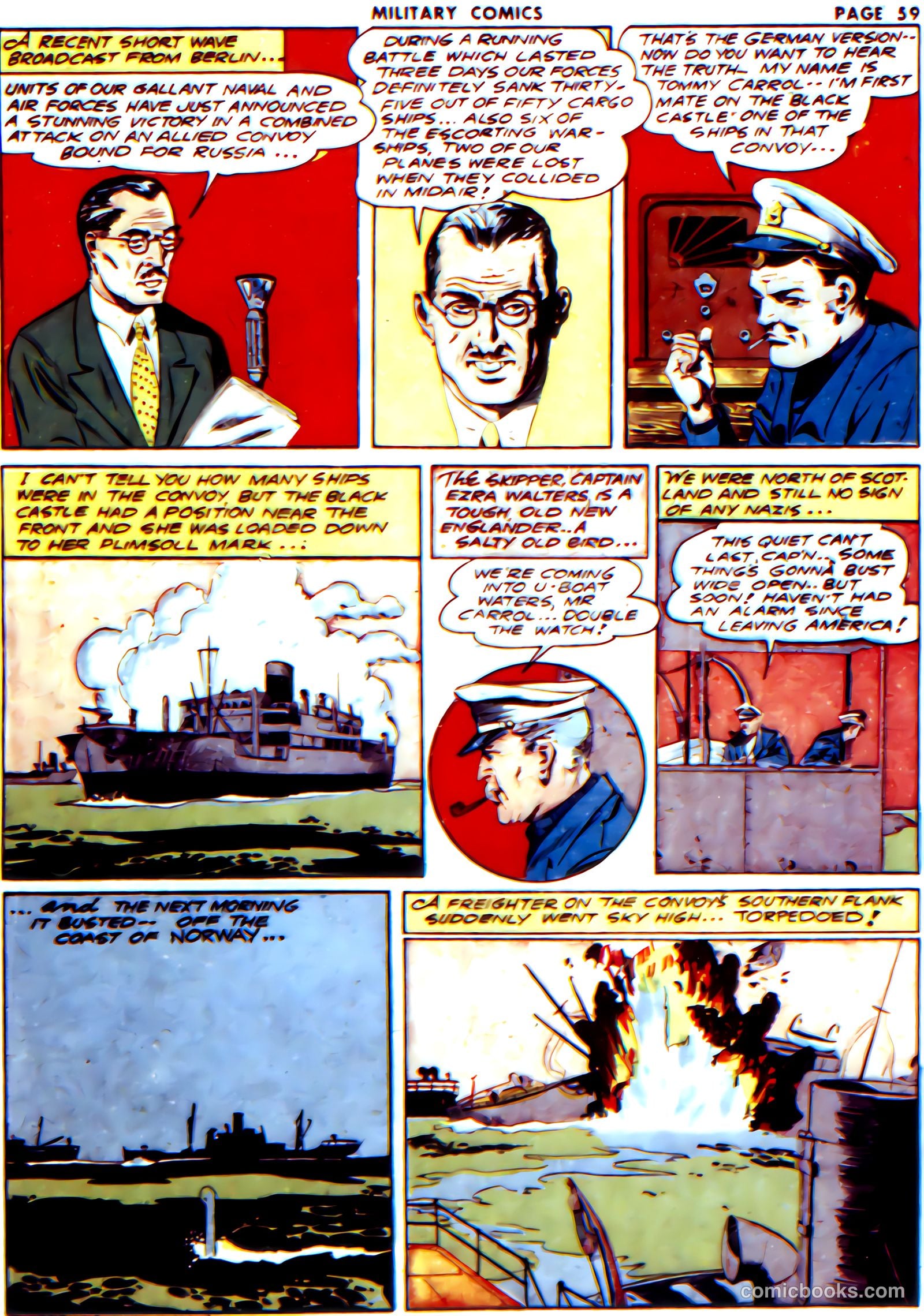 Military Comics #16 — page 60 of 67