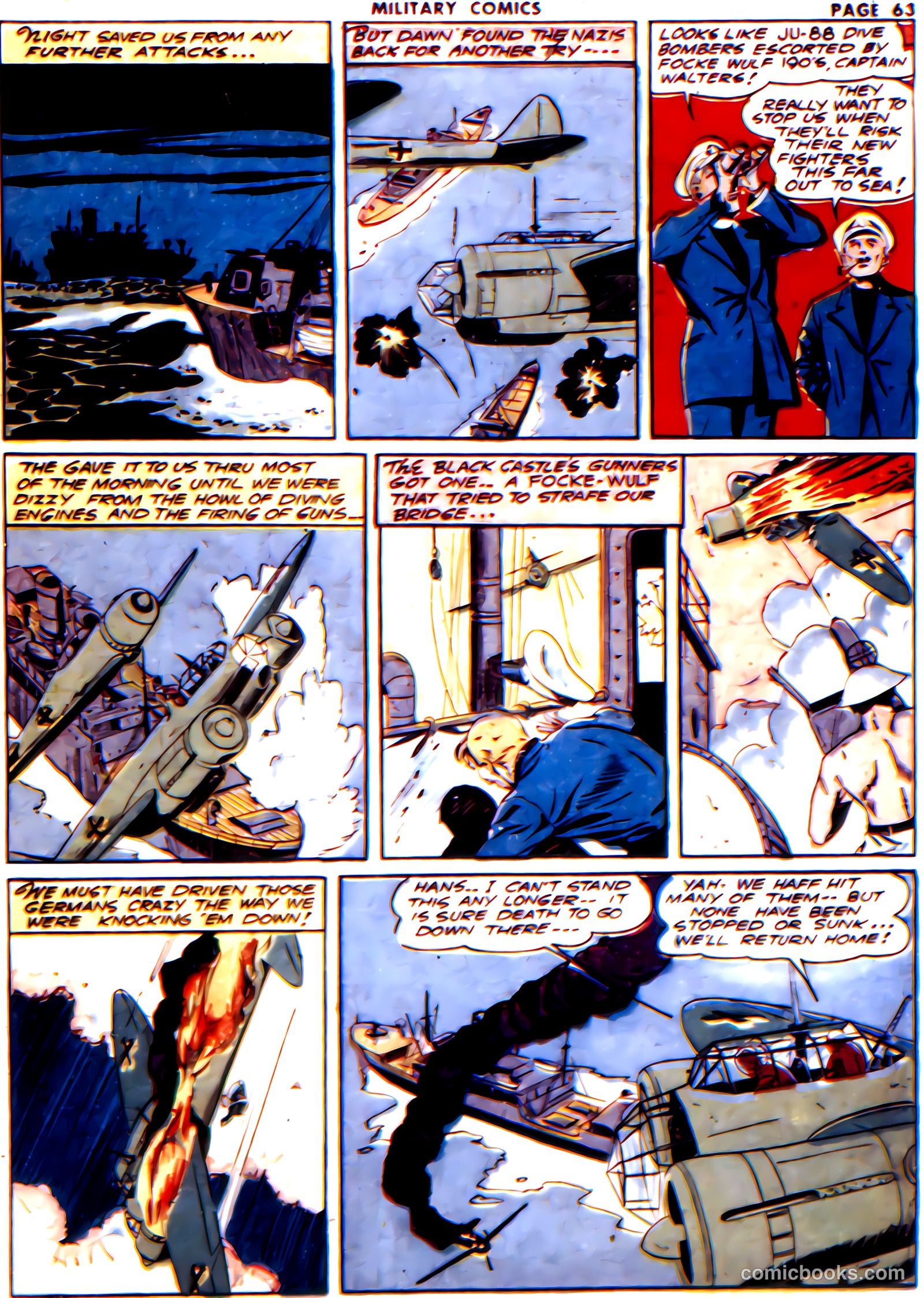 Military Comics #16 — page 64 of 67