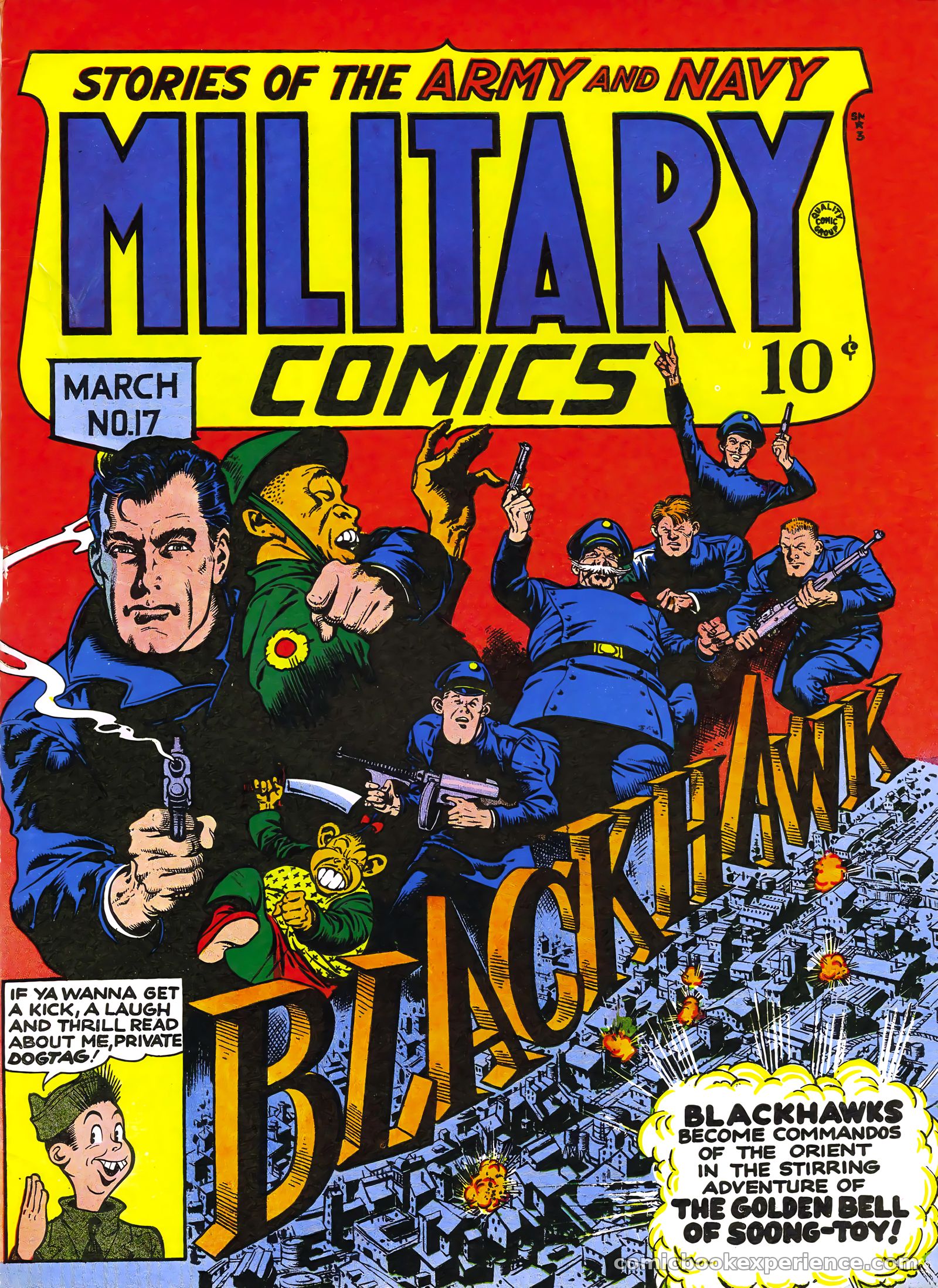 Military Comics #17 — page 1 of 68