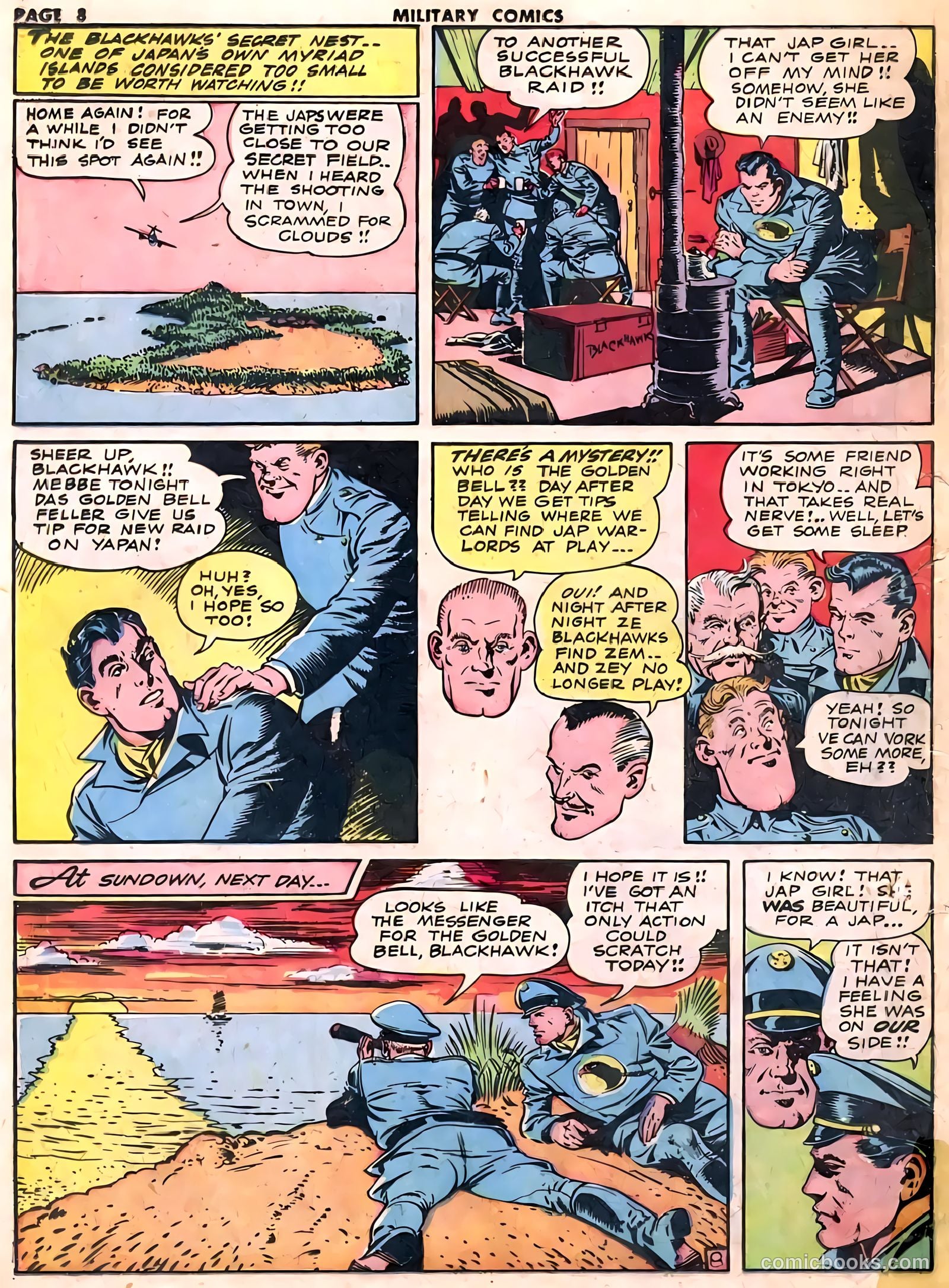Military Comics #17 — page 10 of 68