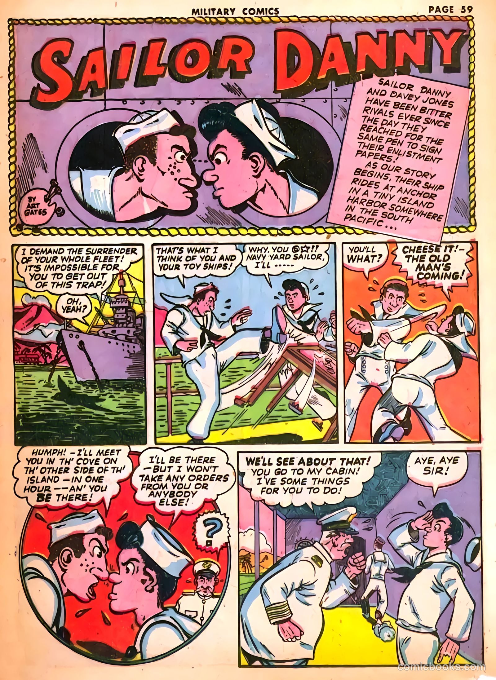 Military Comics #17 — page 61 of 68