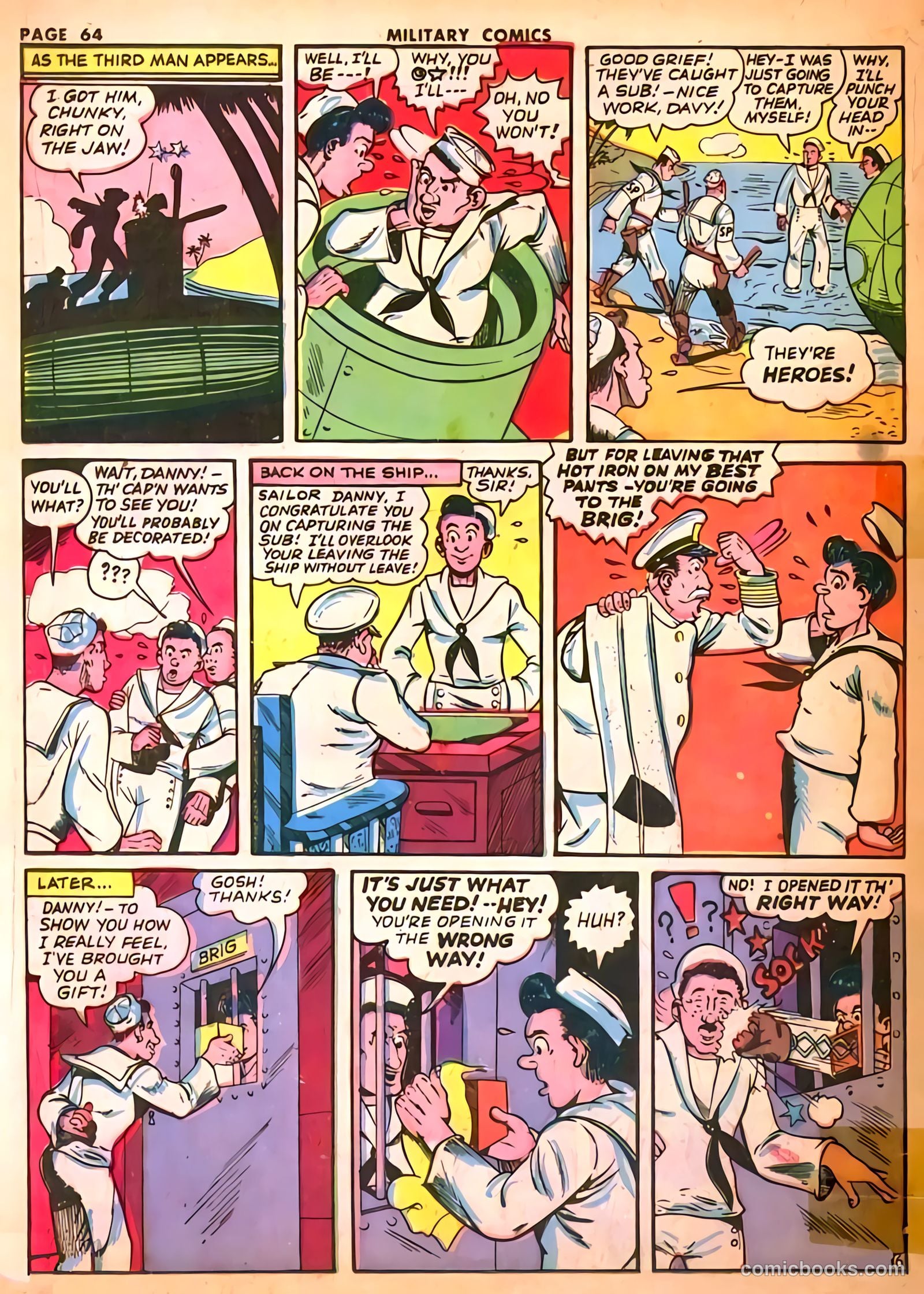 Military Comics #17 — page 66 of 68