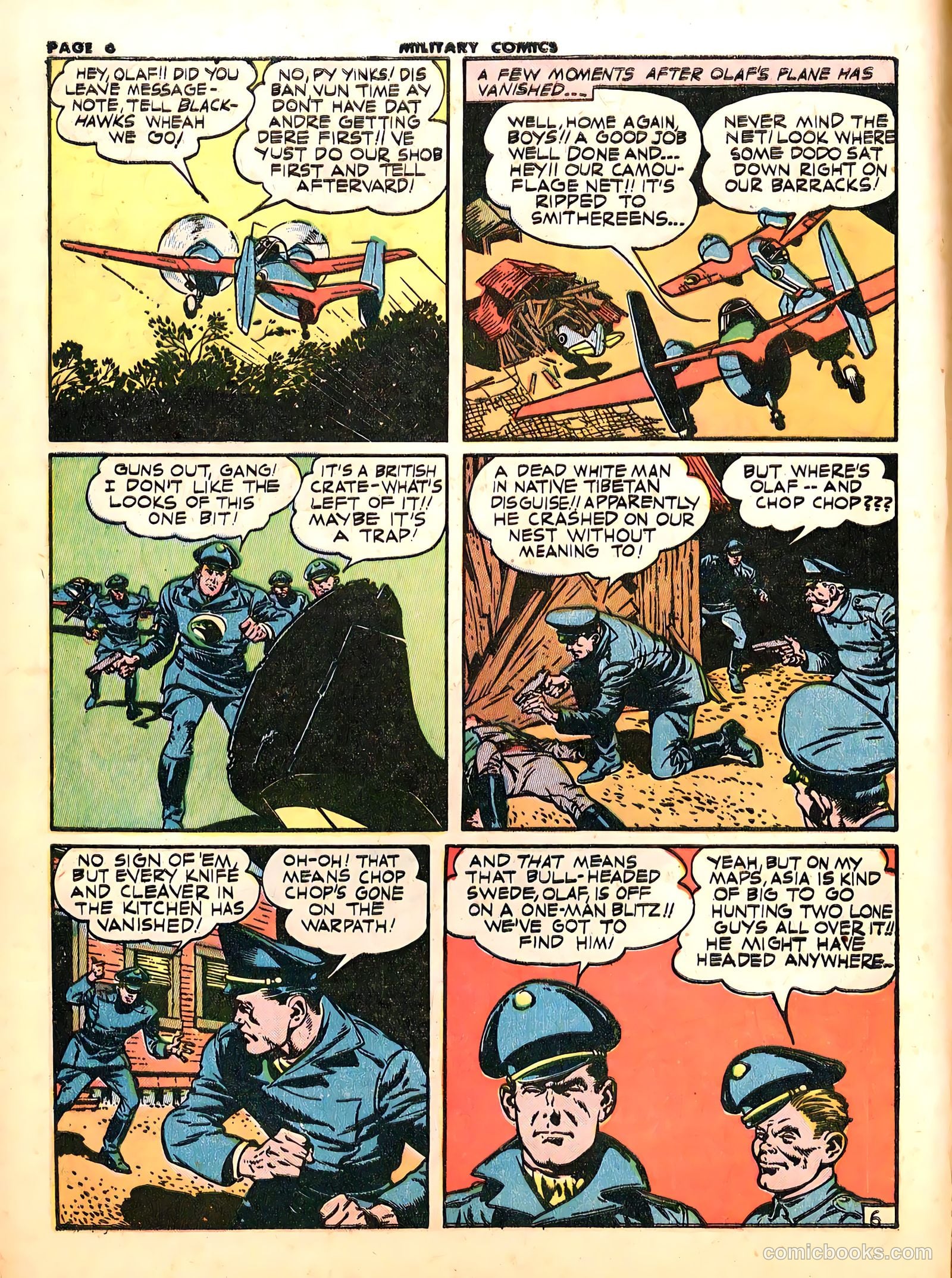 Military Comics #18 — page 8 of 68