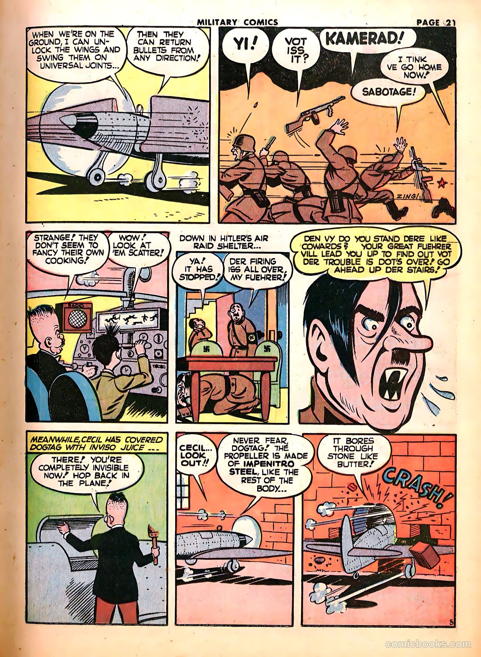 Military Comics #18 — page 23 of 68
