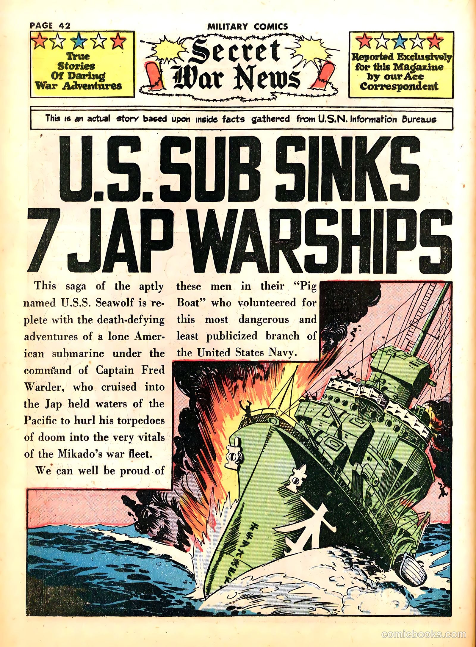 Military Comics #18 — page 44 of 68