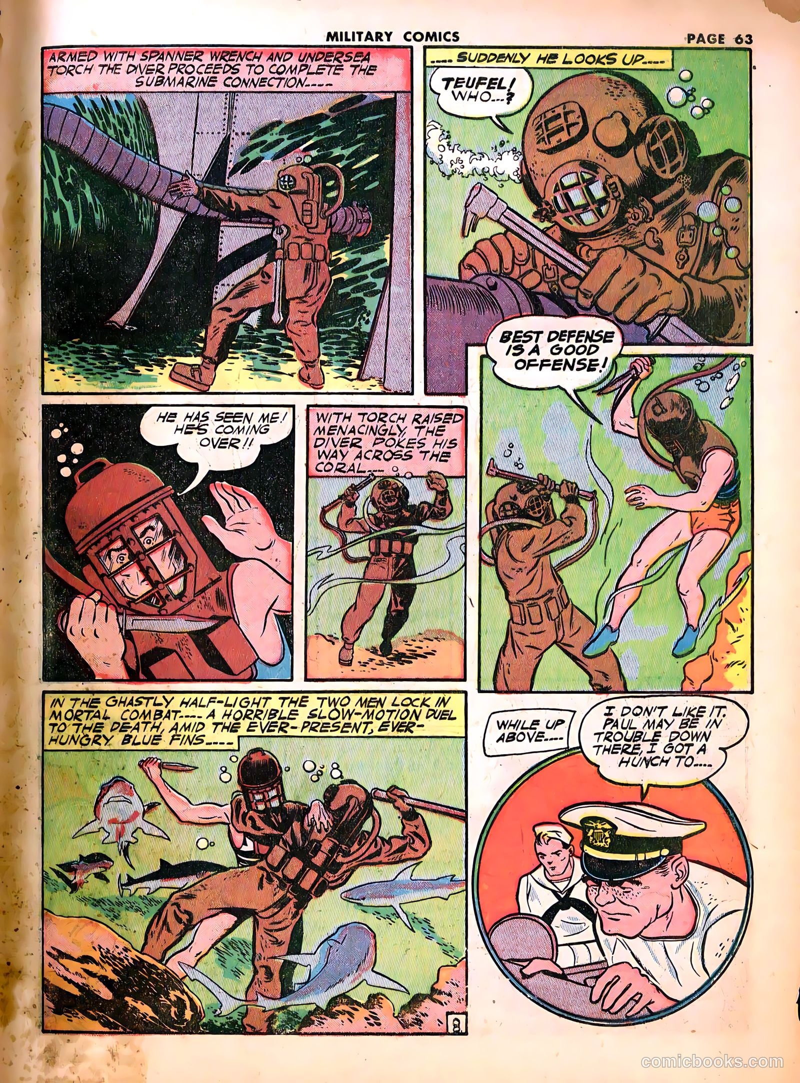 Military Comics #18 — page 65 of 68