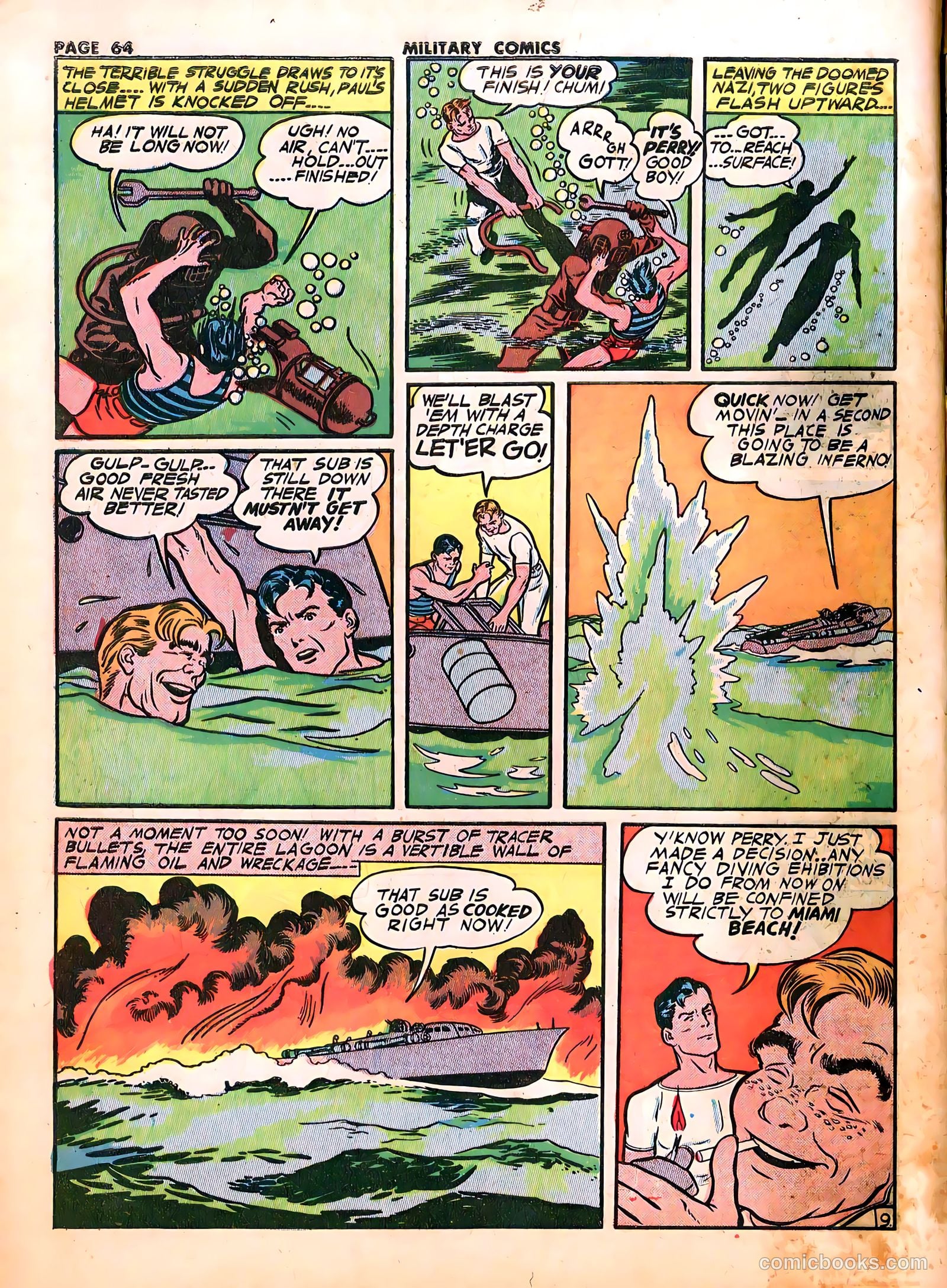 Military Comics #18 — page 66 of 68