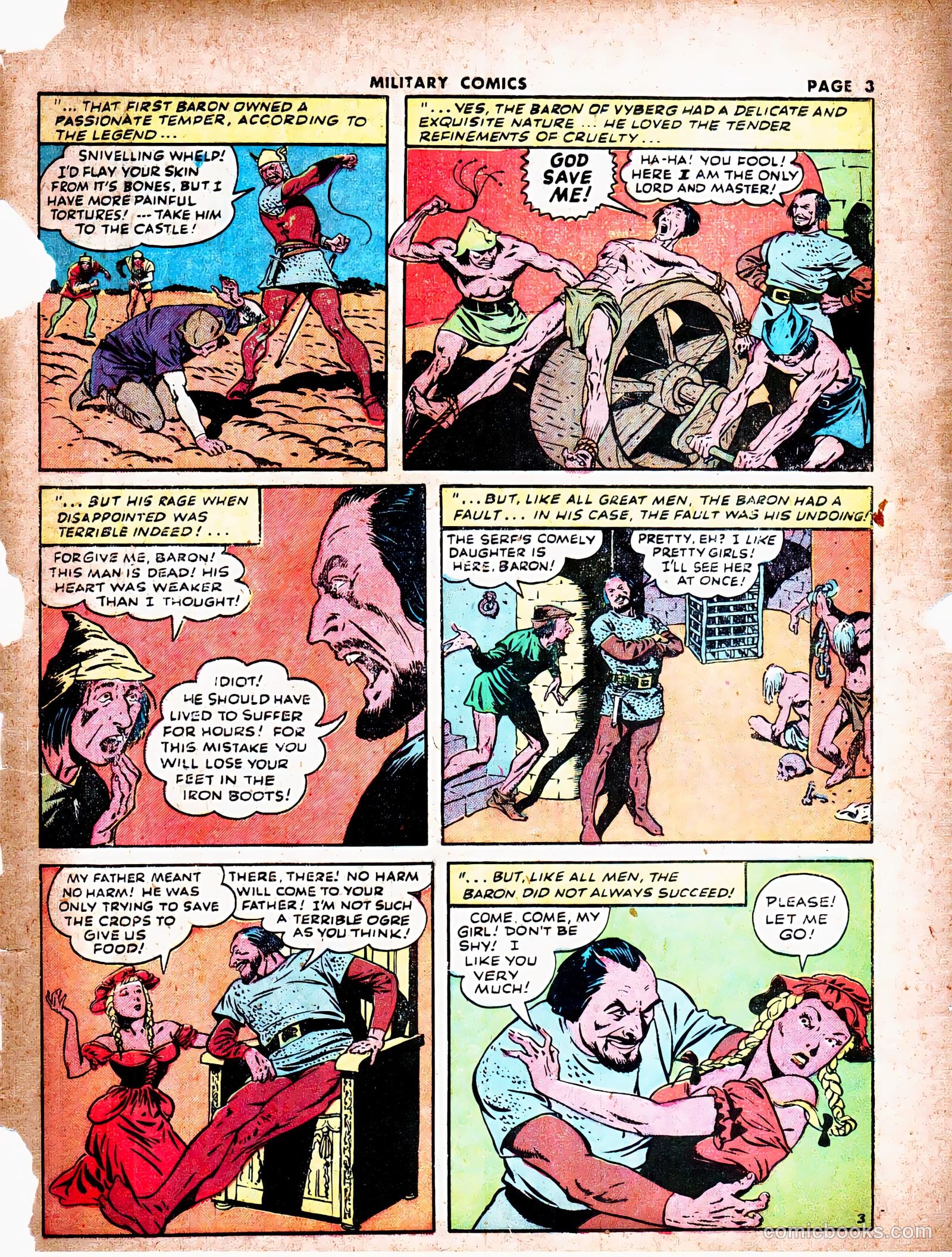Military Comics #19 — page 5 of 68
