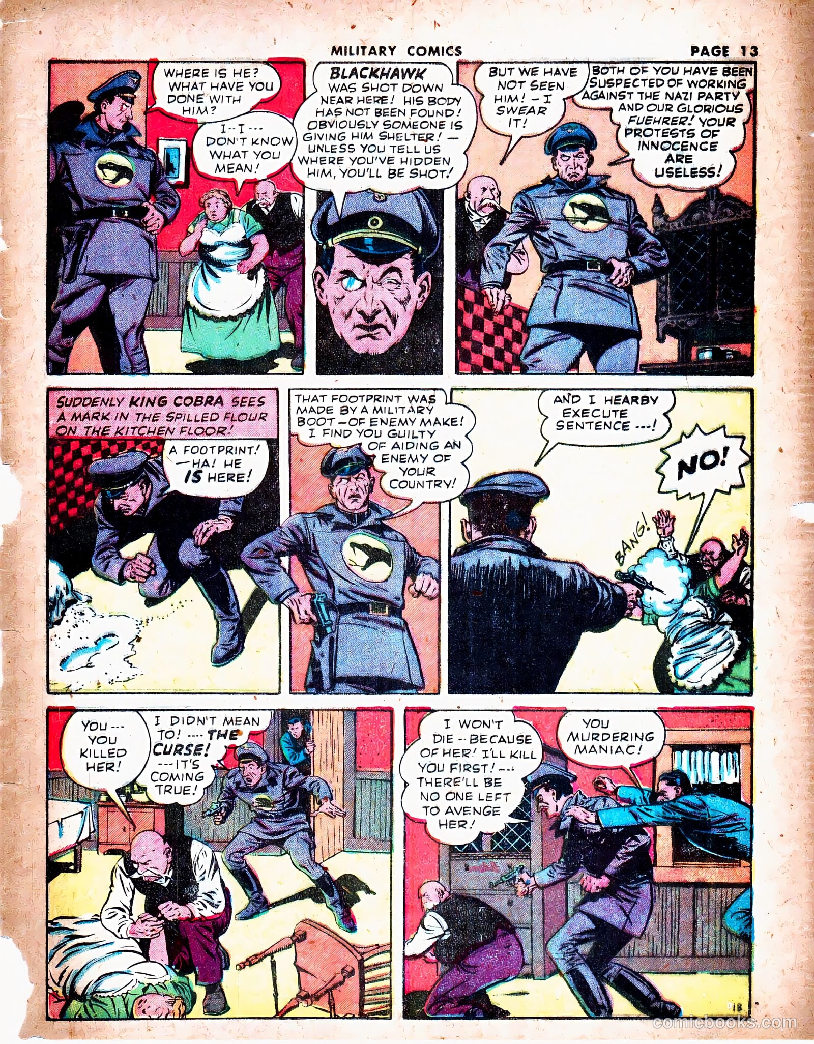 Military Comics #19 — page 15 of 68