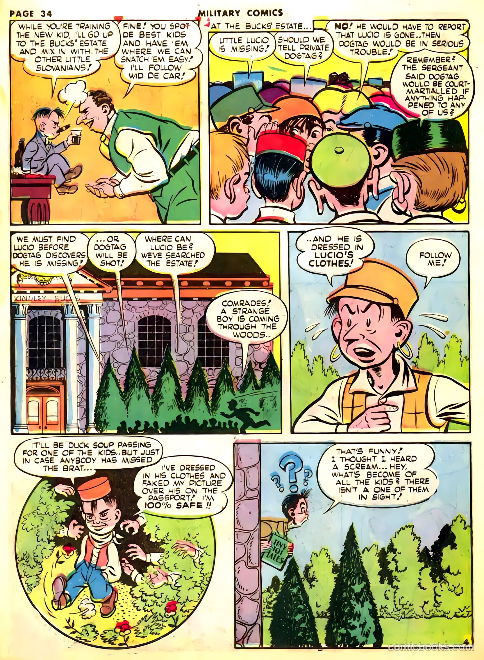 Military Comics #19 — page 36 of 68