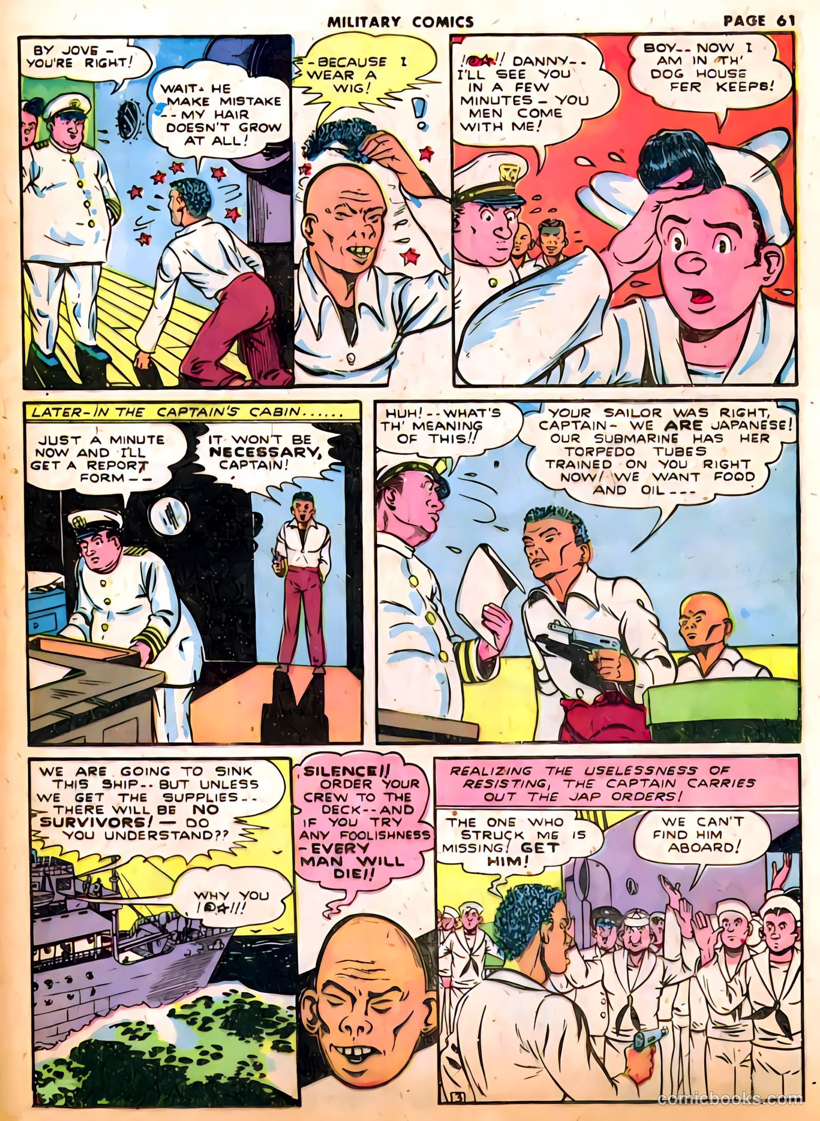 Military Comics #19 — page 63 of 68