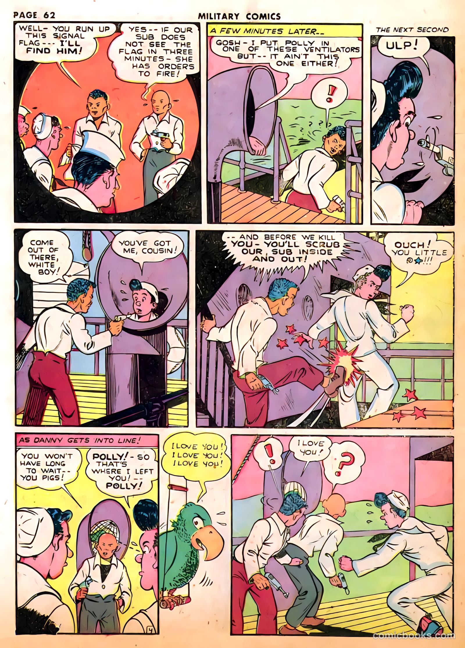 Military Comics #19 — page 64 of 68