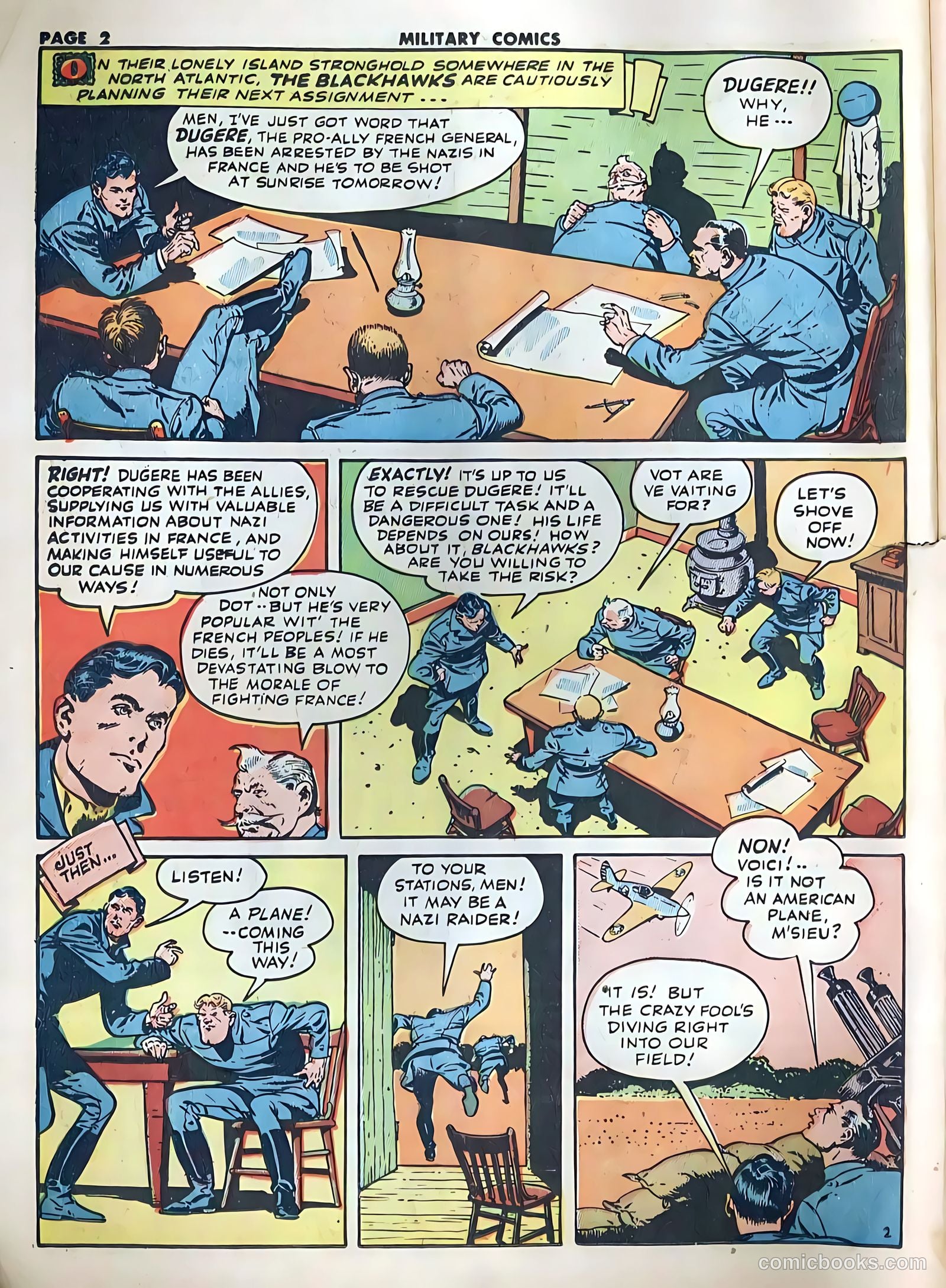 Military Comics #20 — page 4 of 68