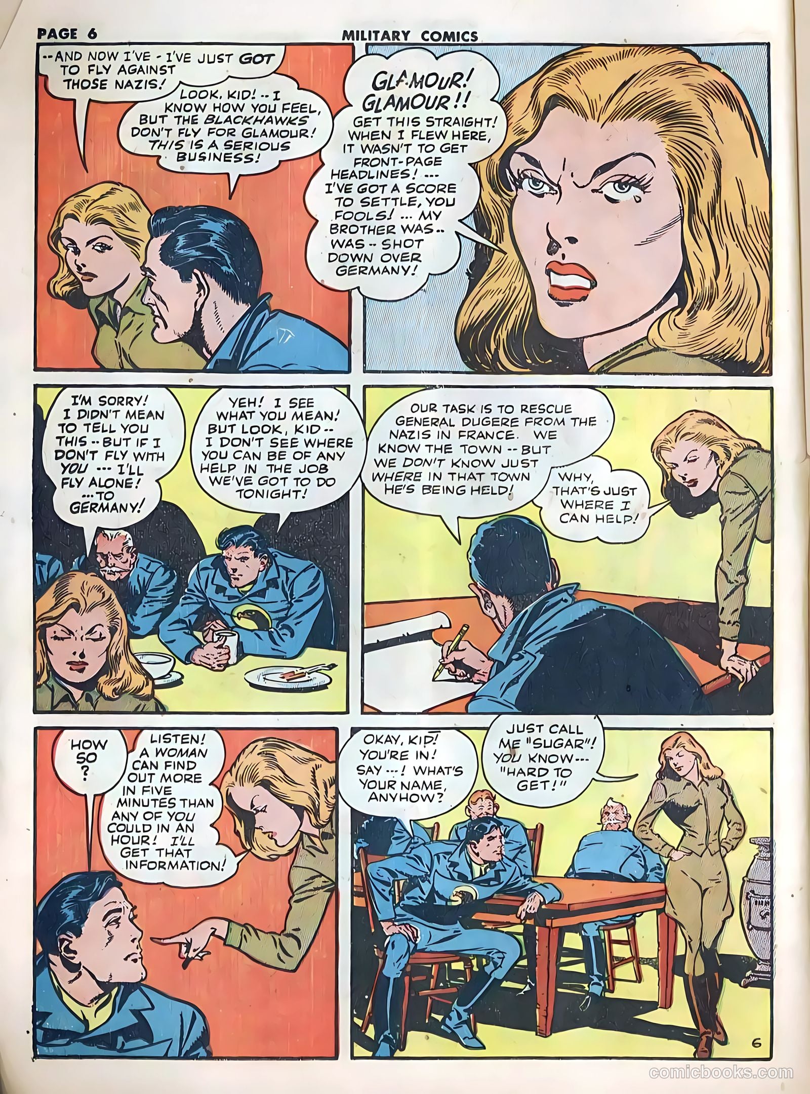 Military Comics #20 — page 8 of 68