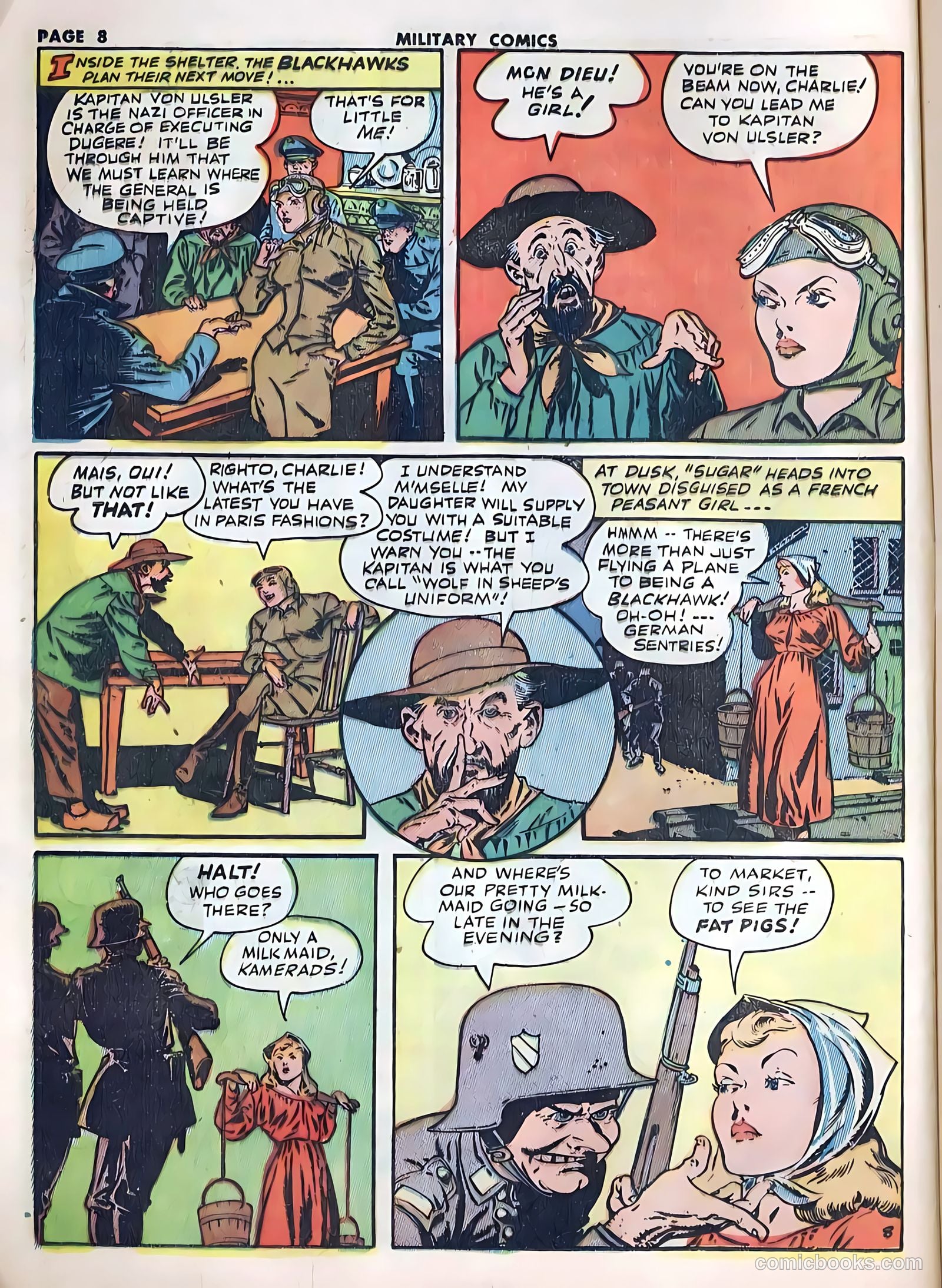 Military Comics #20 — page 10 of 68