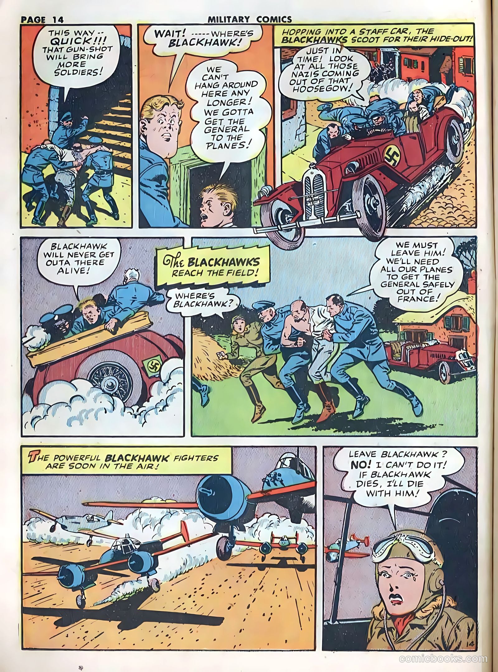 Military Comics #20 — page 16 of 68