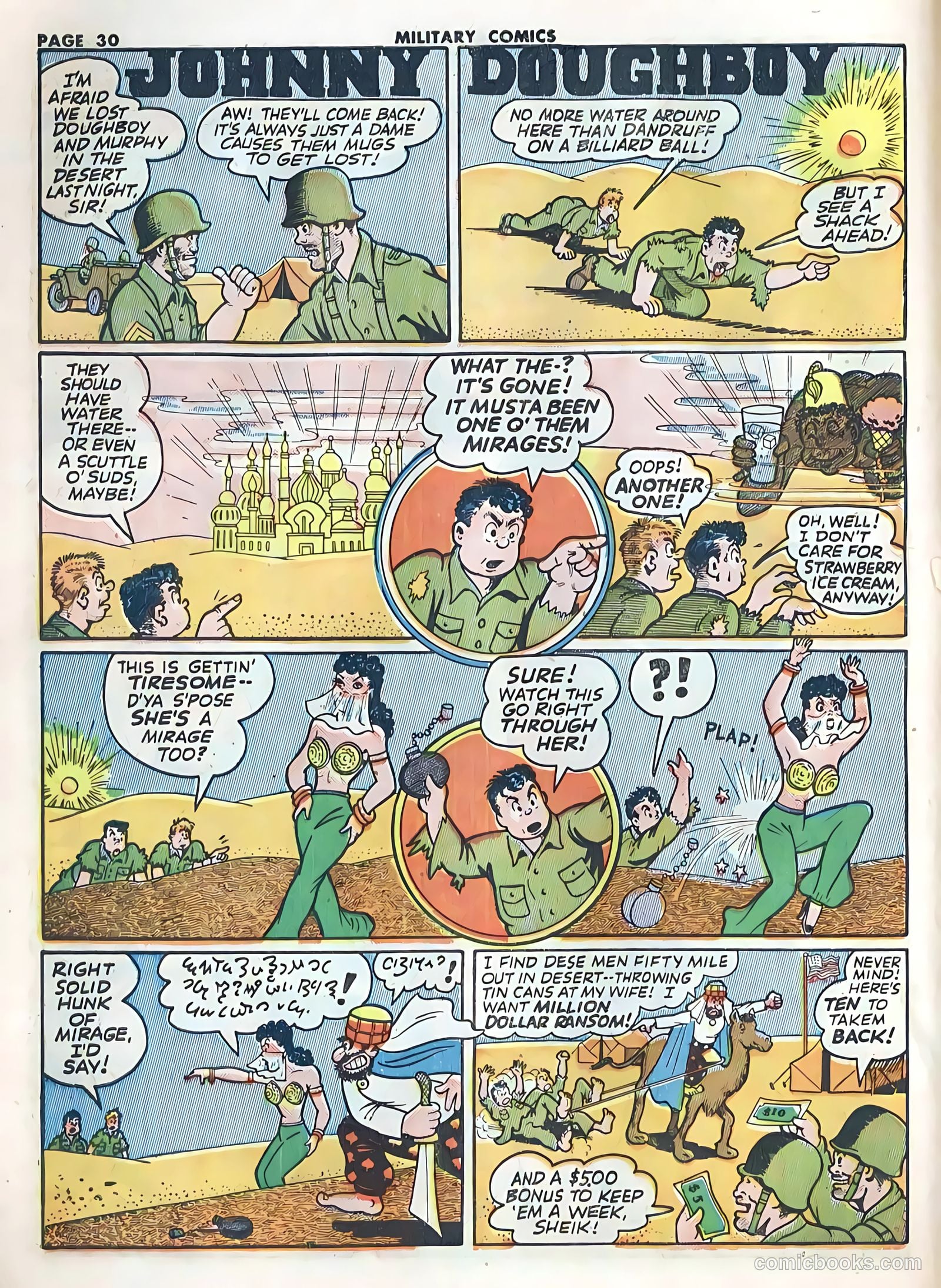 Military Comics #20 — page 32 of 68