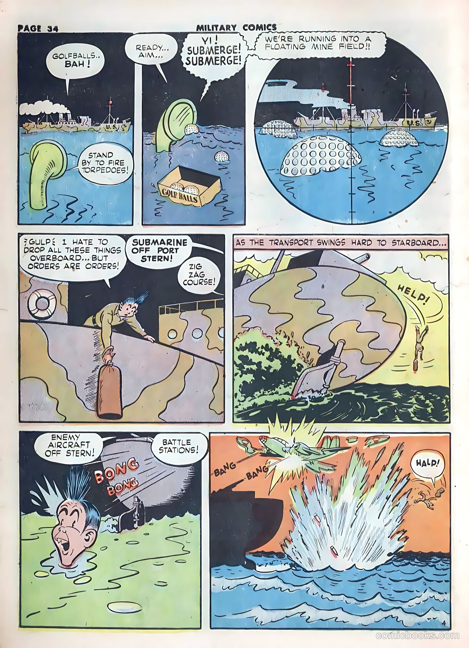 Military Comics #20 — page 36 of 68