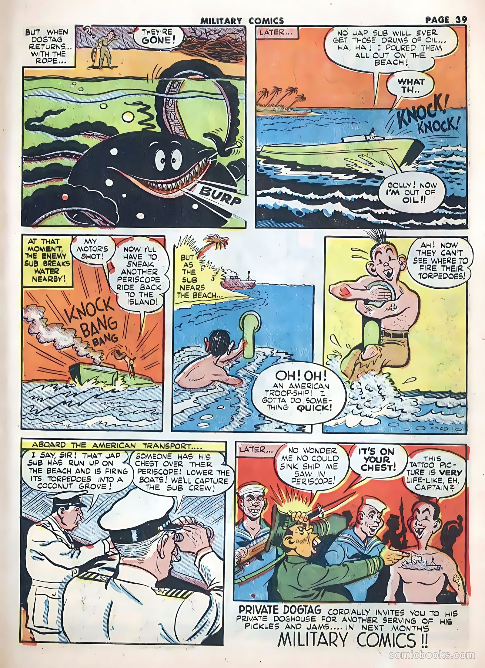 Military Comics #20 — page 41 of 68