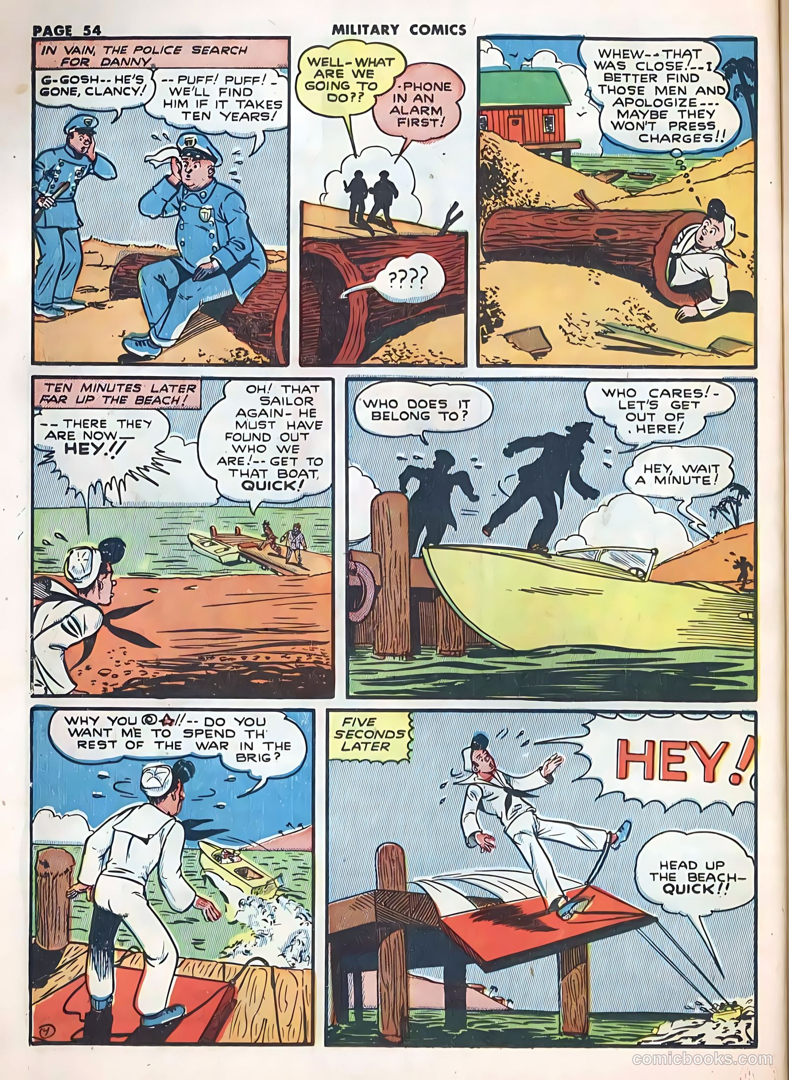 Military Comics #20 — page 56 of 68