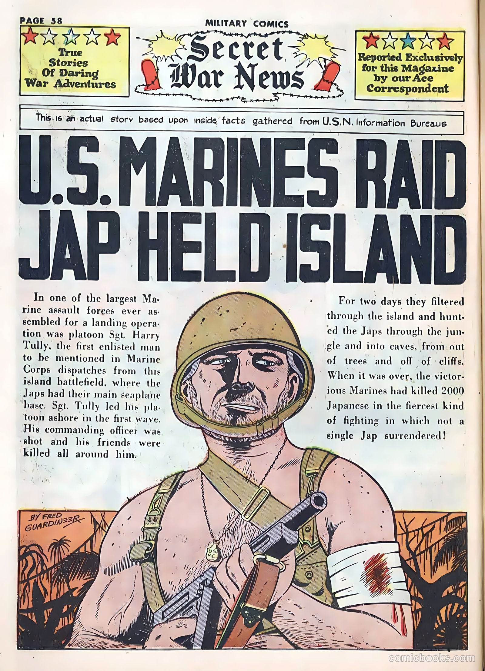 Military Comics #20 — page 60 of 68