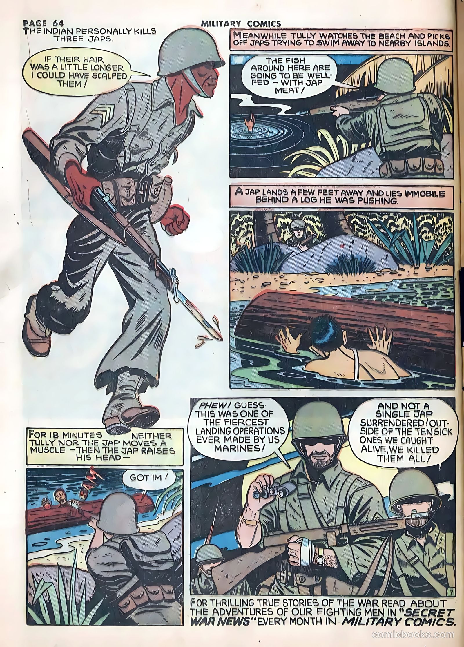 Military Comics #20 — page 66 of 68