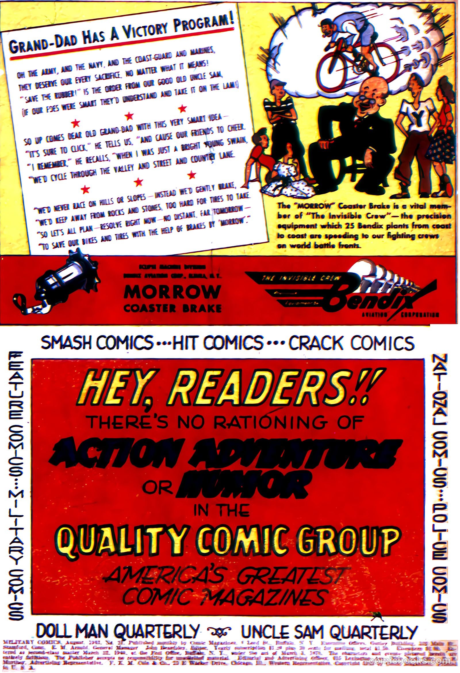 Military Comics #21 — page 2 of 68