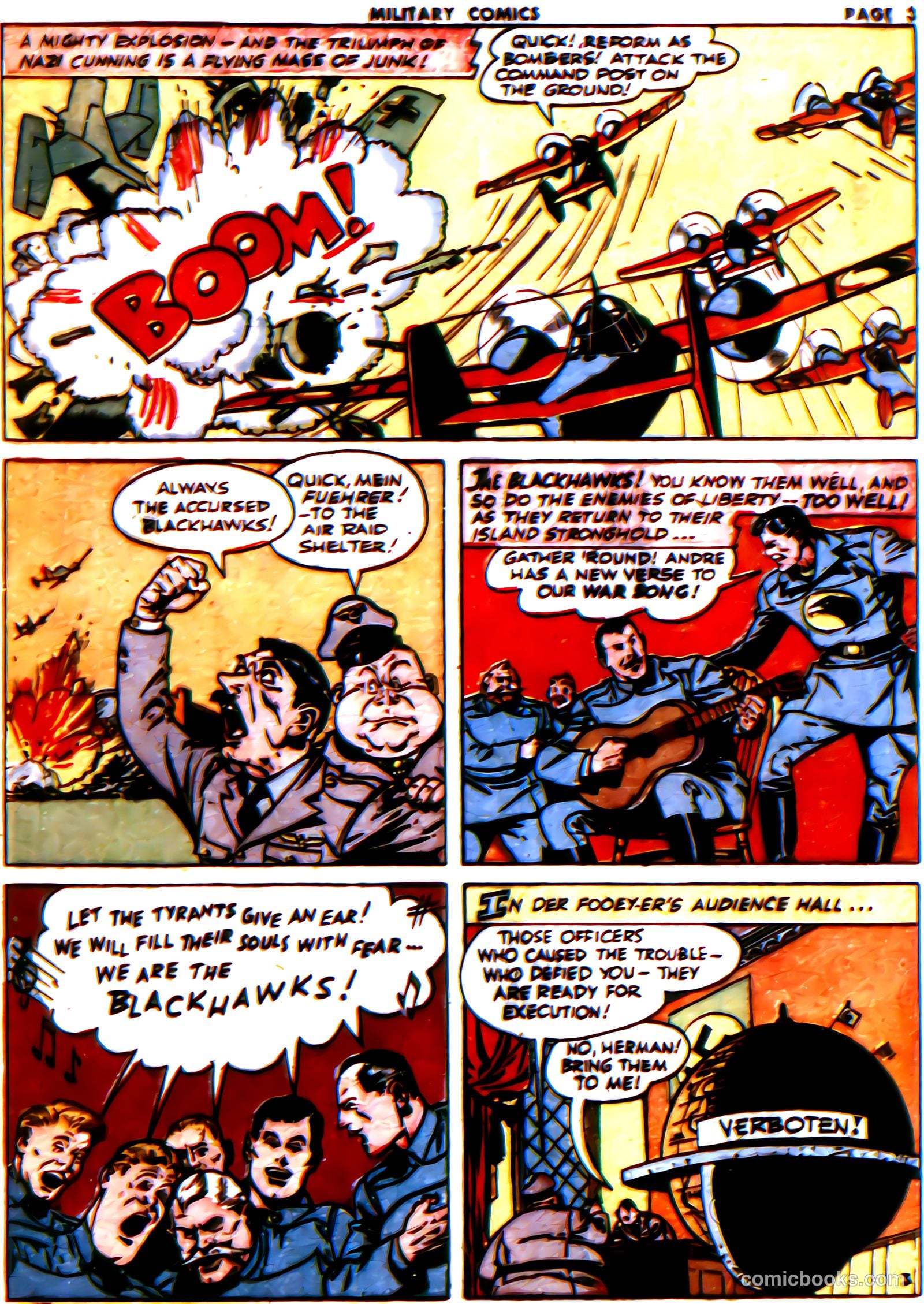 Military Comics #21 — page 5 of 68