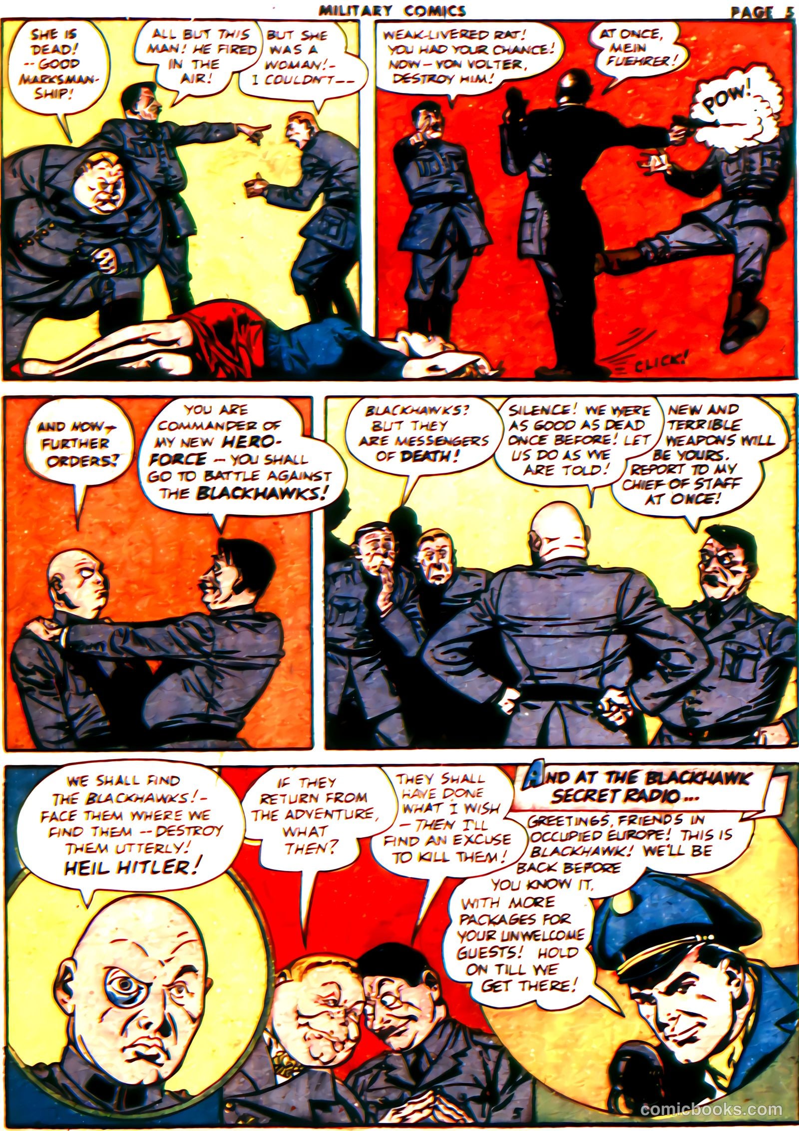 Military Comics #21 — page 7 of 68
