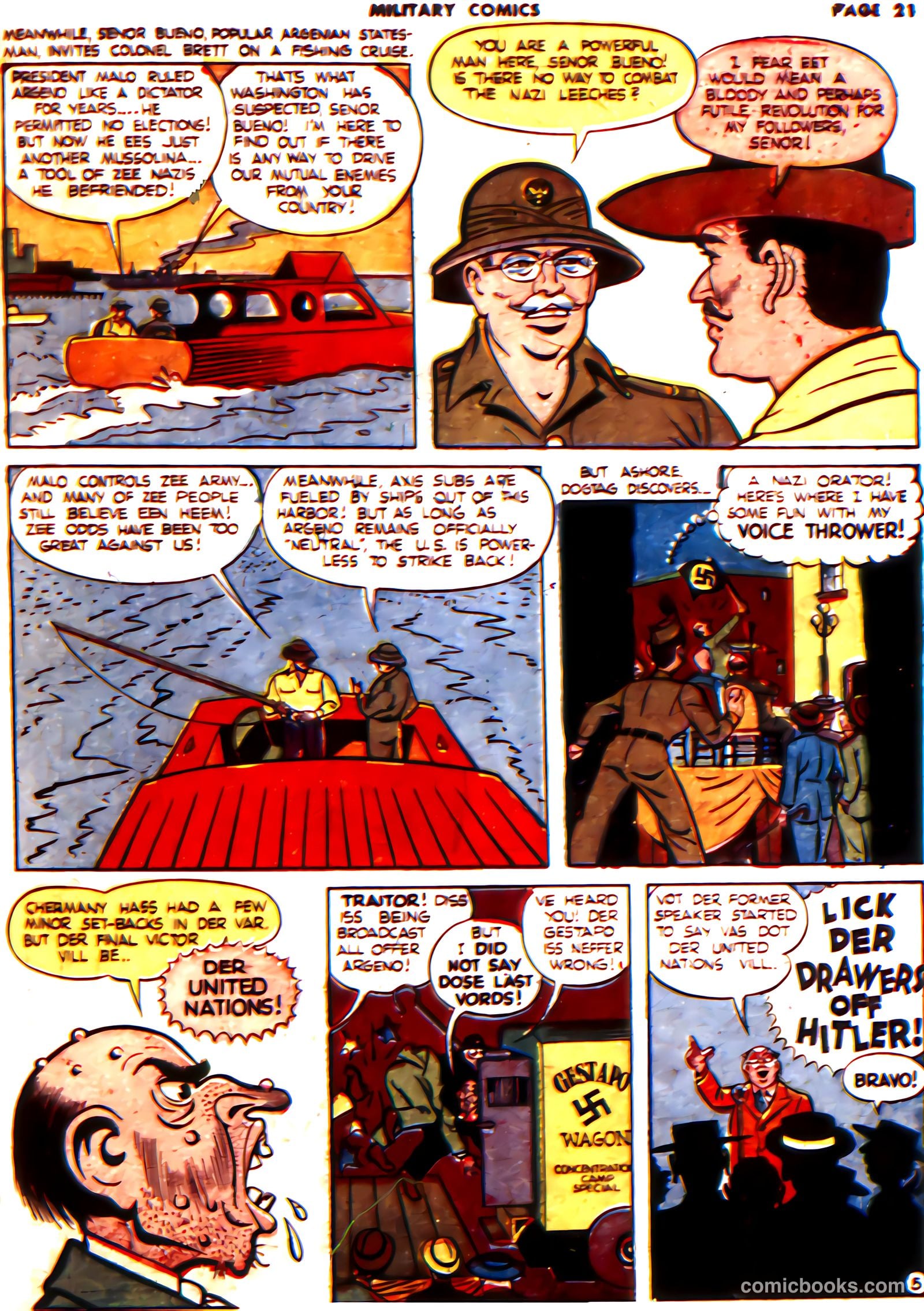 Military Comics #21 — page 23 of 68