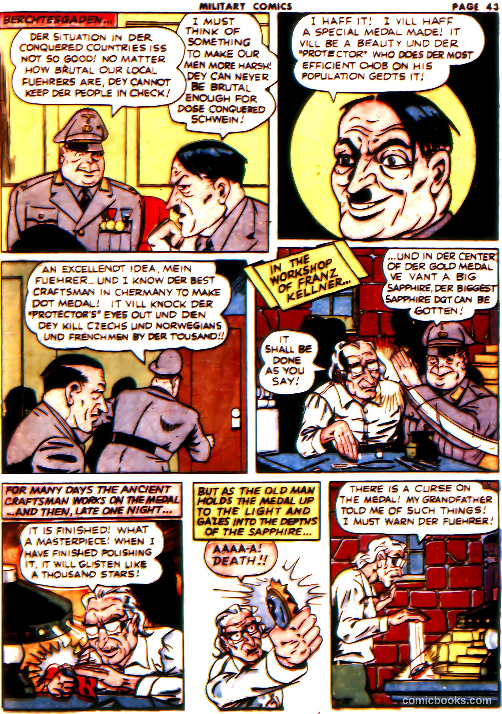 Military Comics #21 — page 45 of 68