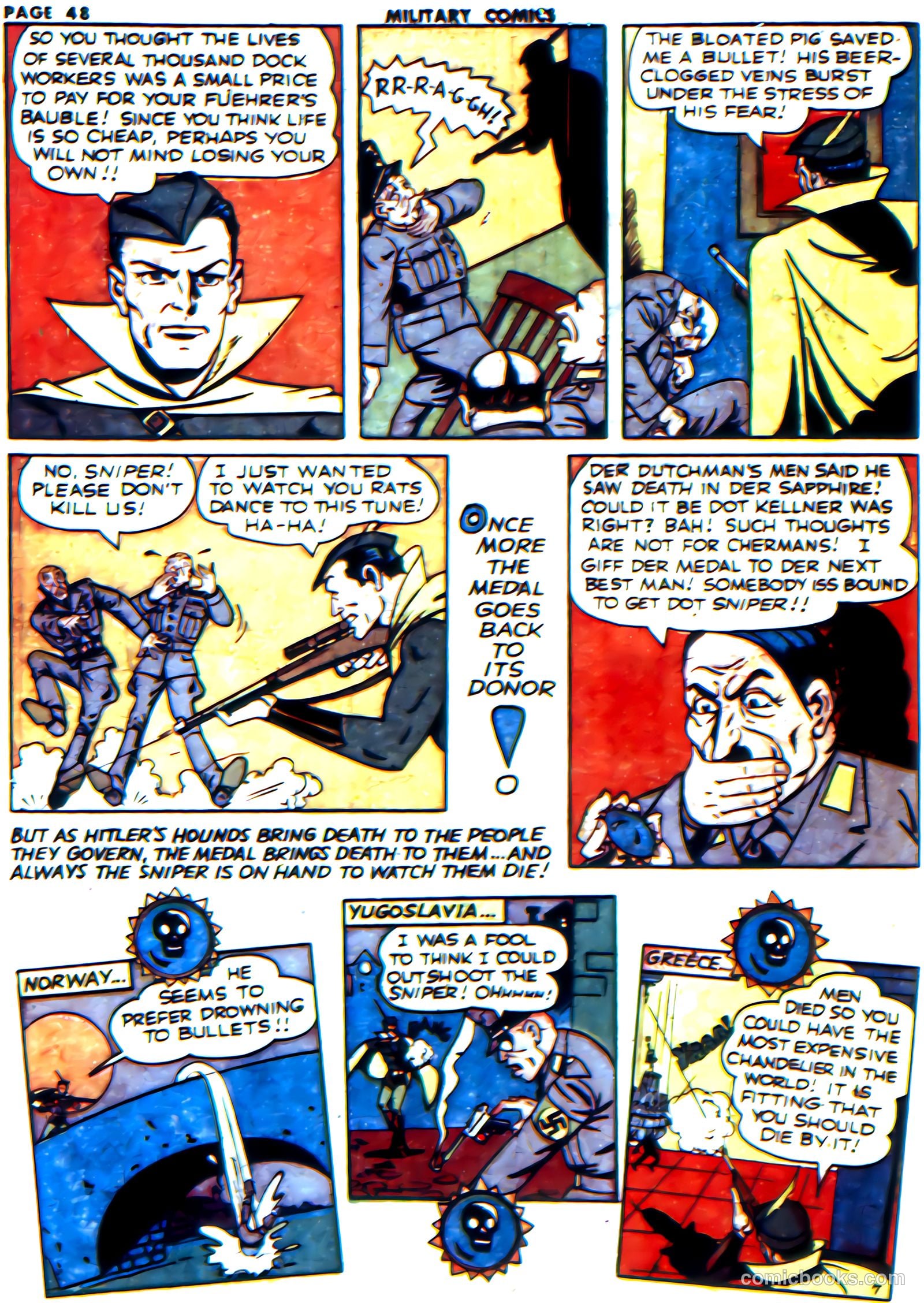 Military Comics #21 — page 50 of 68