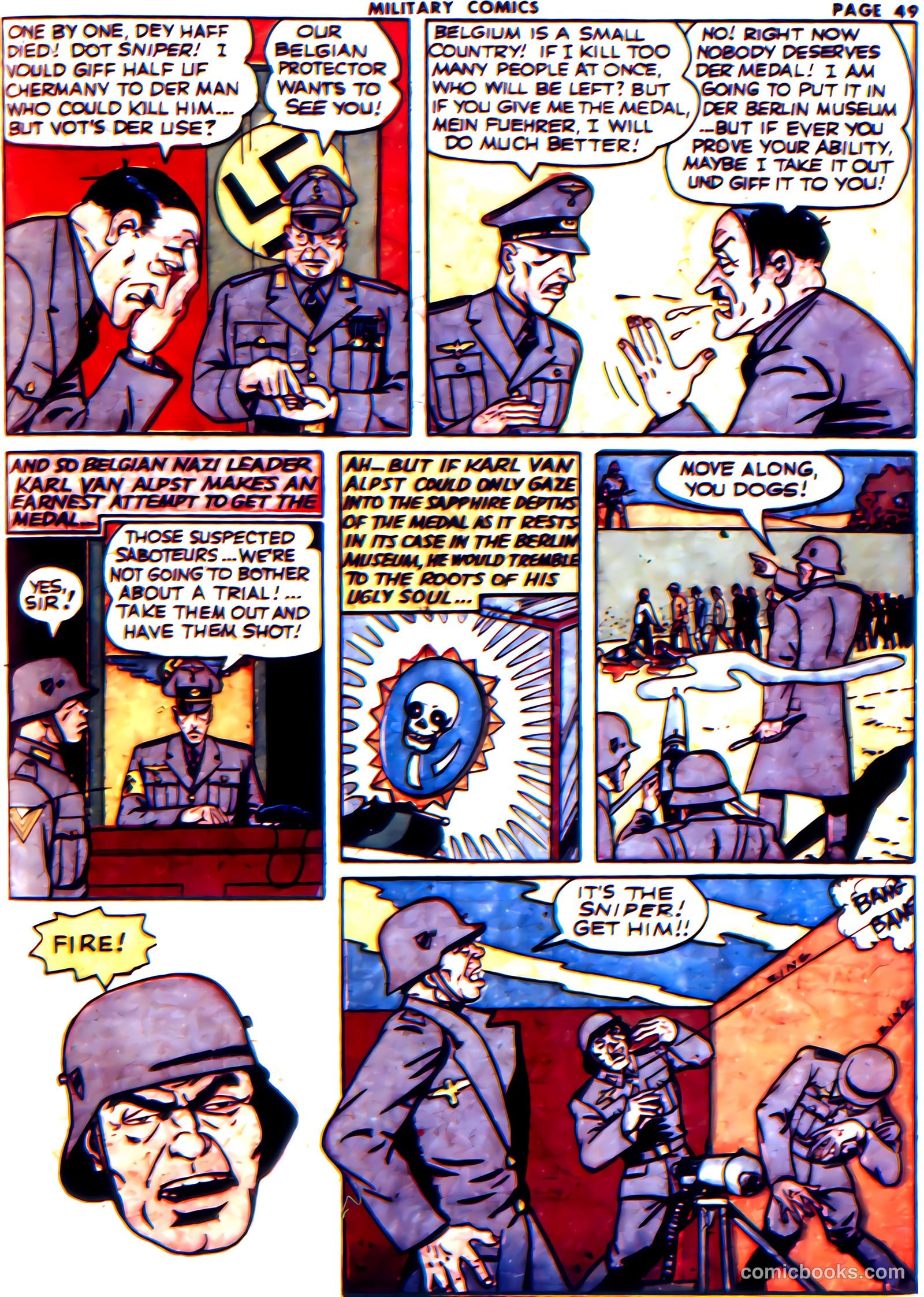 Military Comics #21 — page 51 of 68