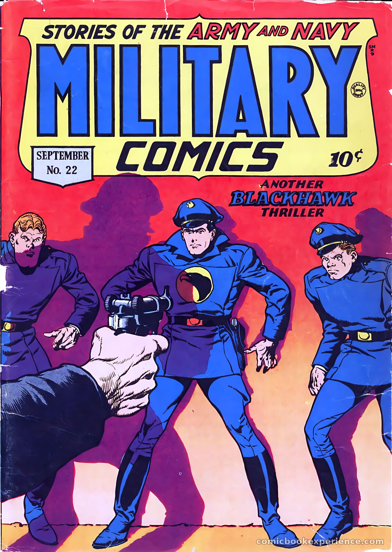 Military Comics #22 — page 1 of 68