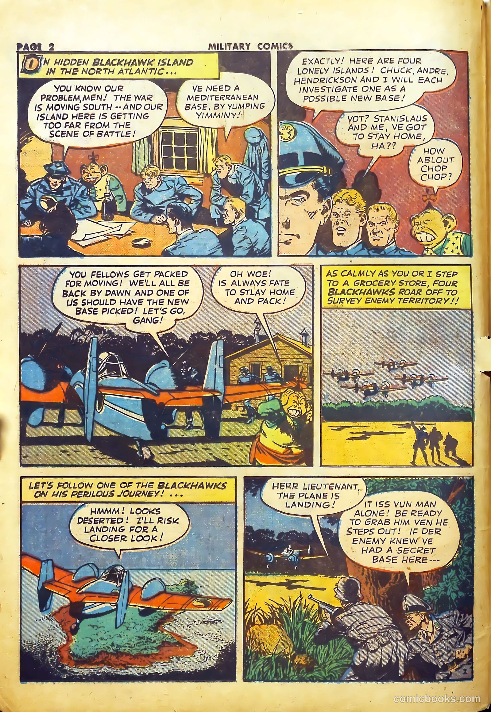 Military Comics #22 — page 4 of 68